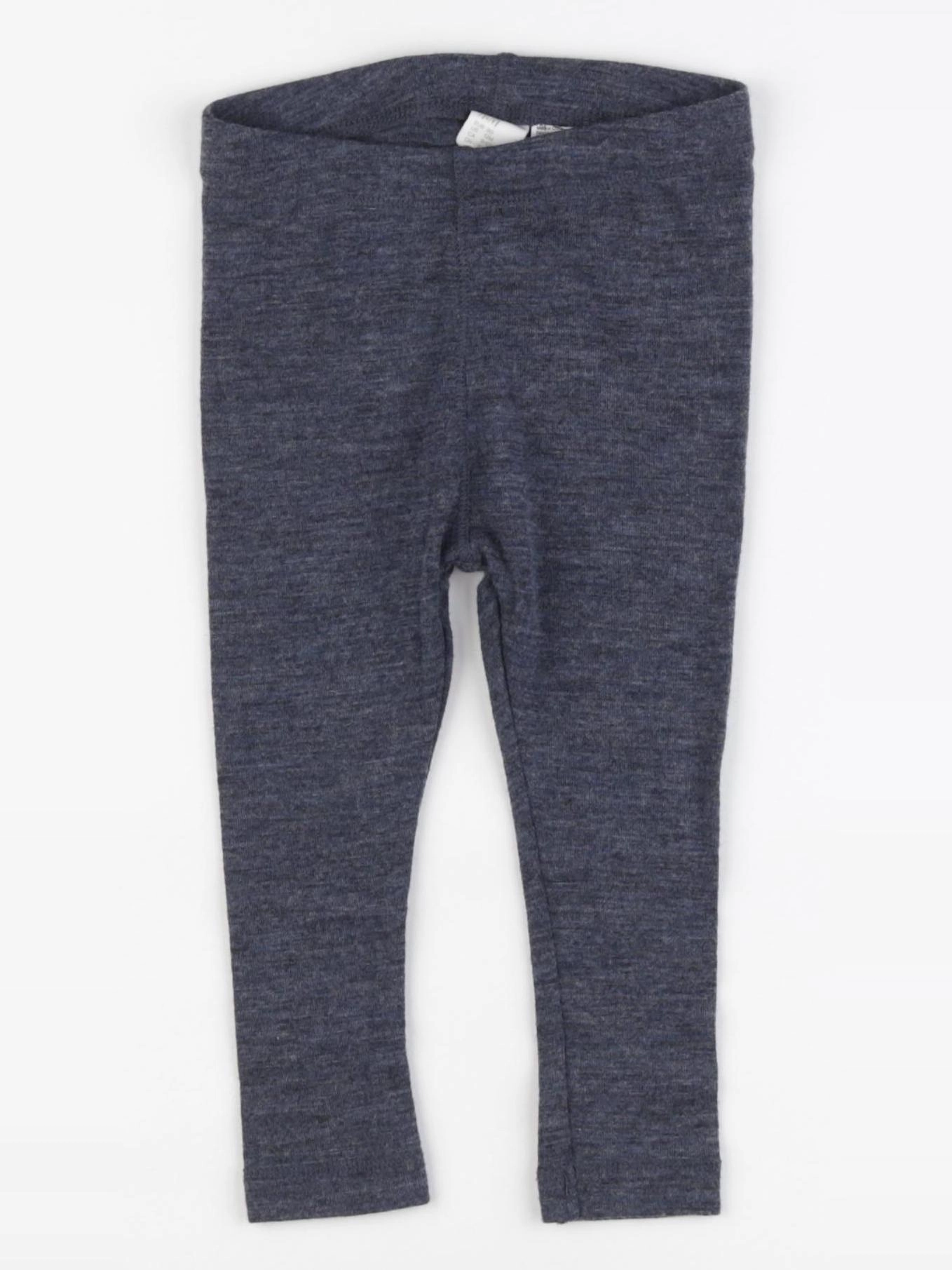 H&M - legging bleu - 9/12 mois