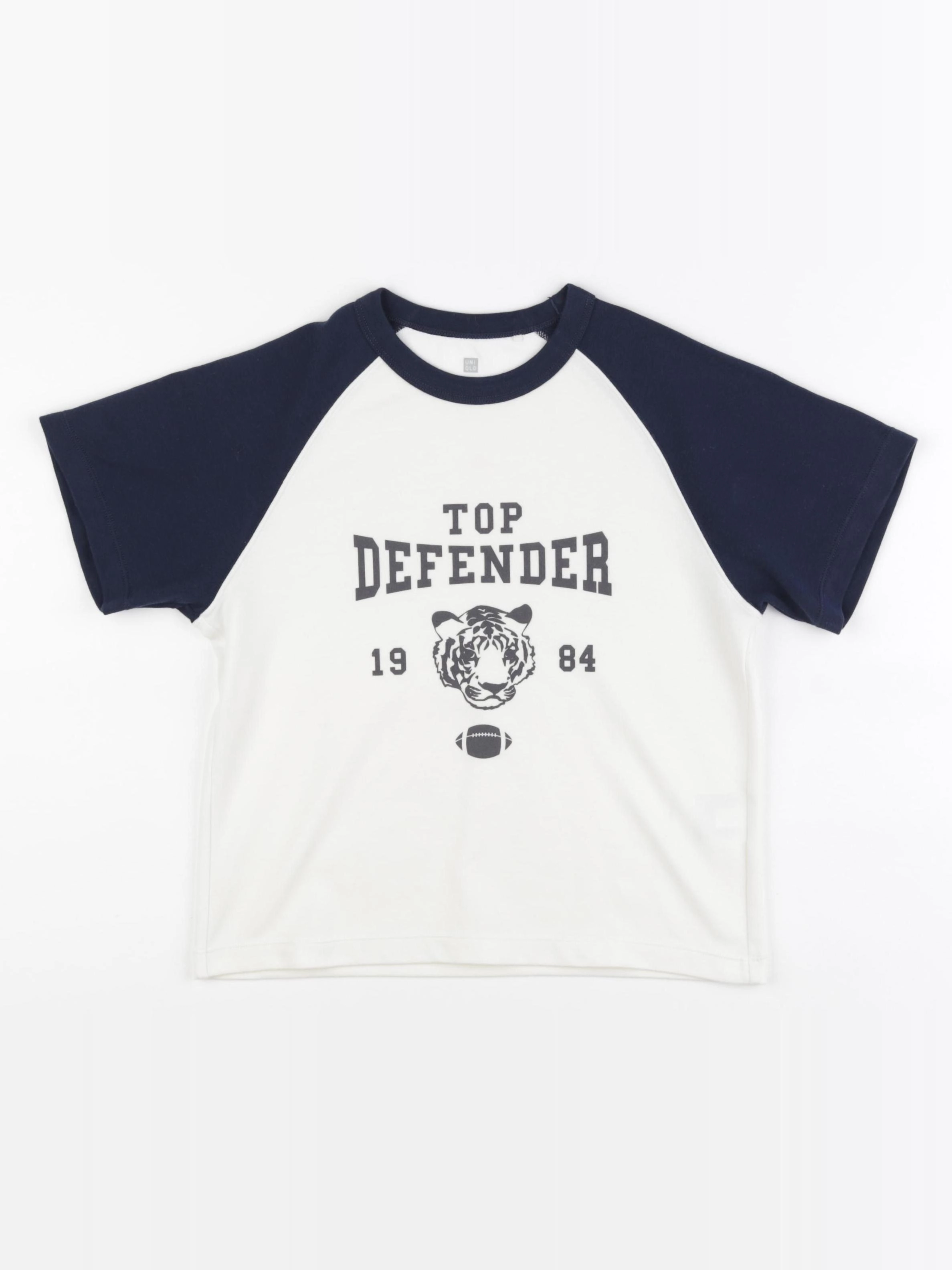 Uniqlo - tee-shirt bleu - 6 ans