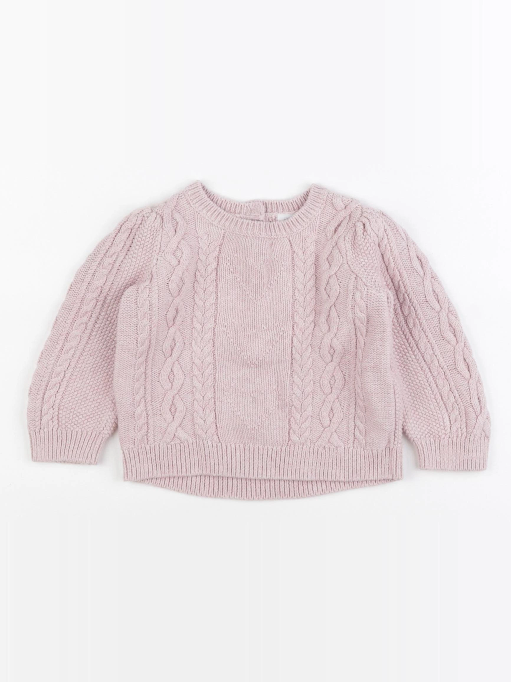 GAP - pull rose - 6/12 mois