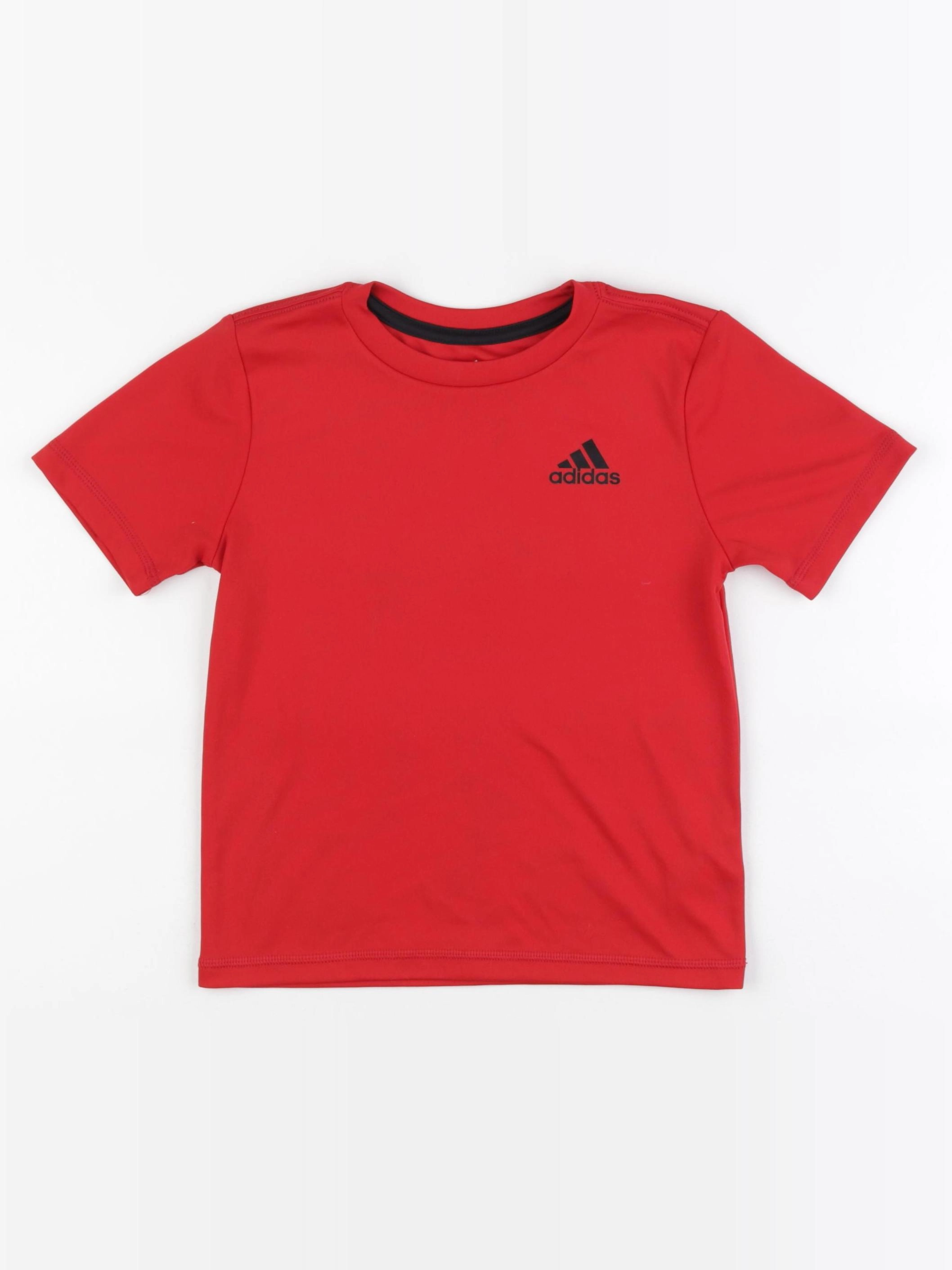 Adidas - tee-shirt rouge - 4 ans
