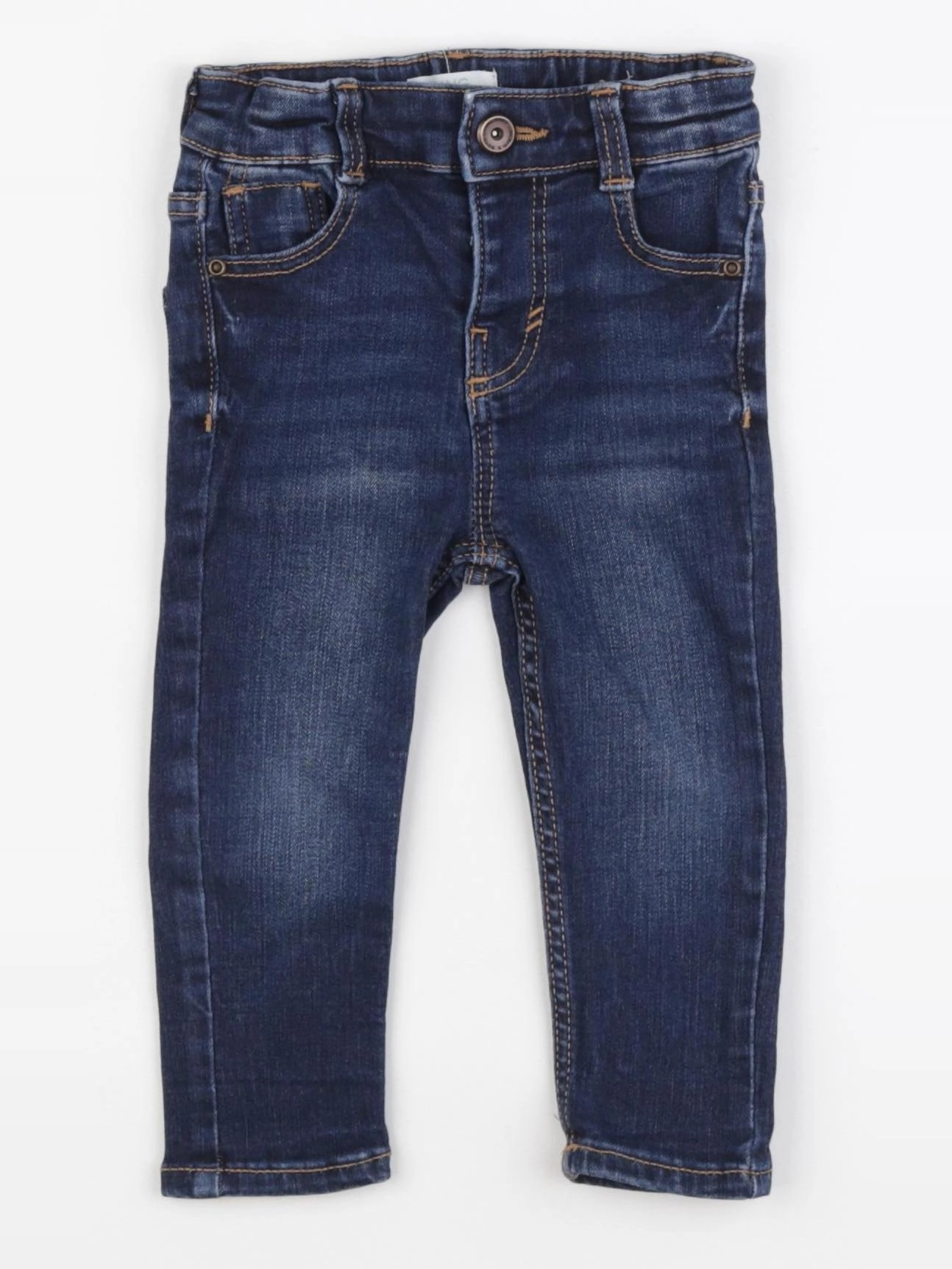 Mango - jean bleu - 9/12 mois