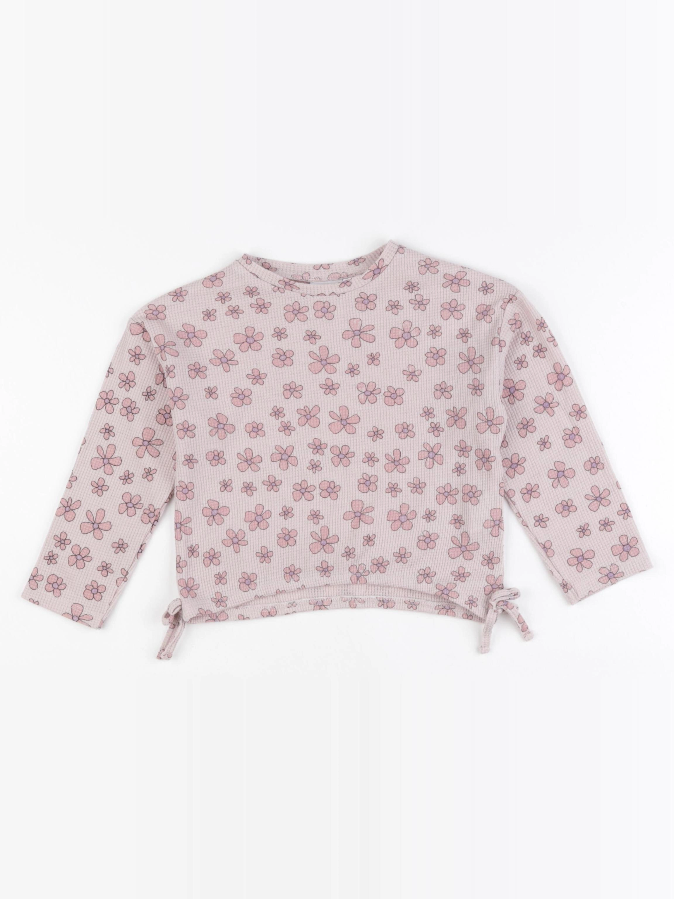 Zara - tee-shirt rose - 2/3 ans