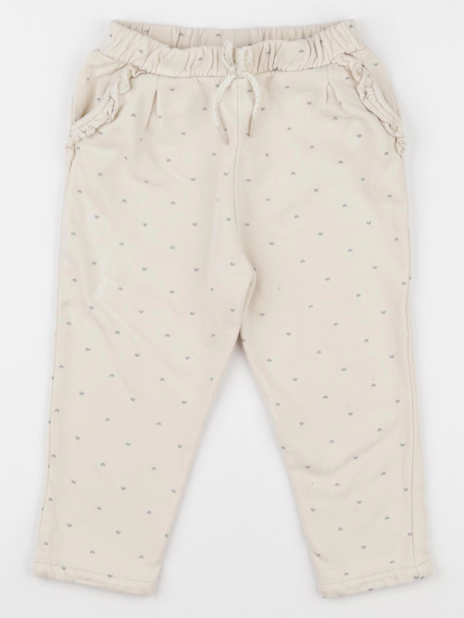 Vertbaudet - jogging beige - 36 mois