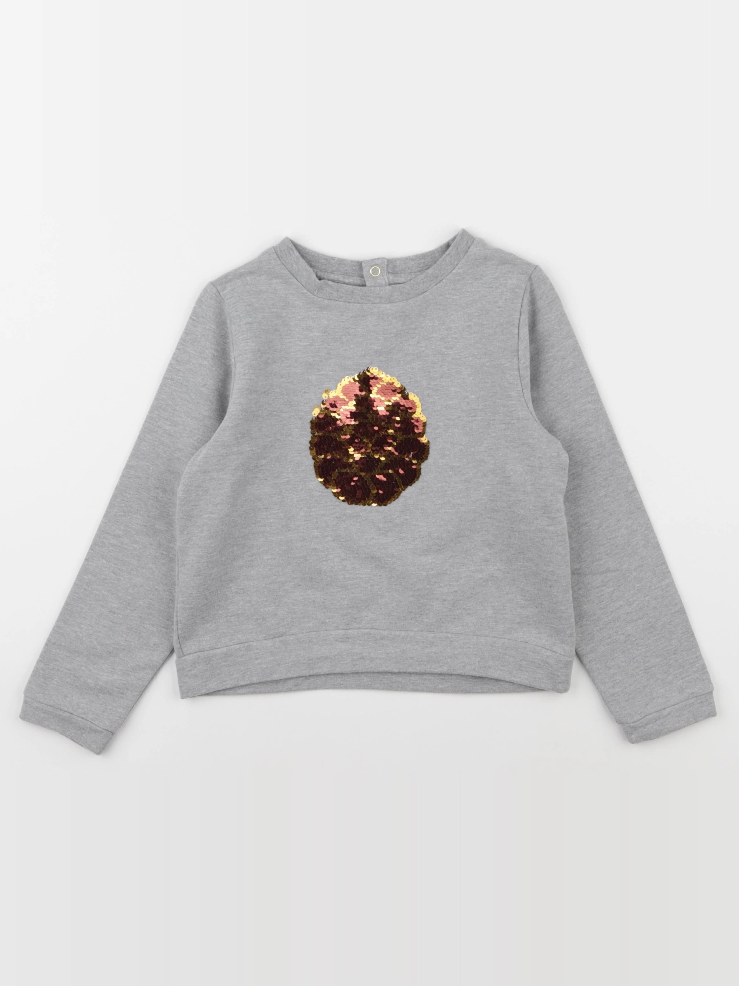 Jacadi - sweat gris - 6 ans