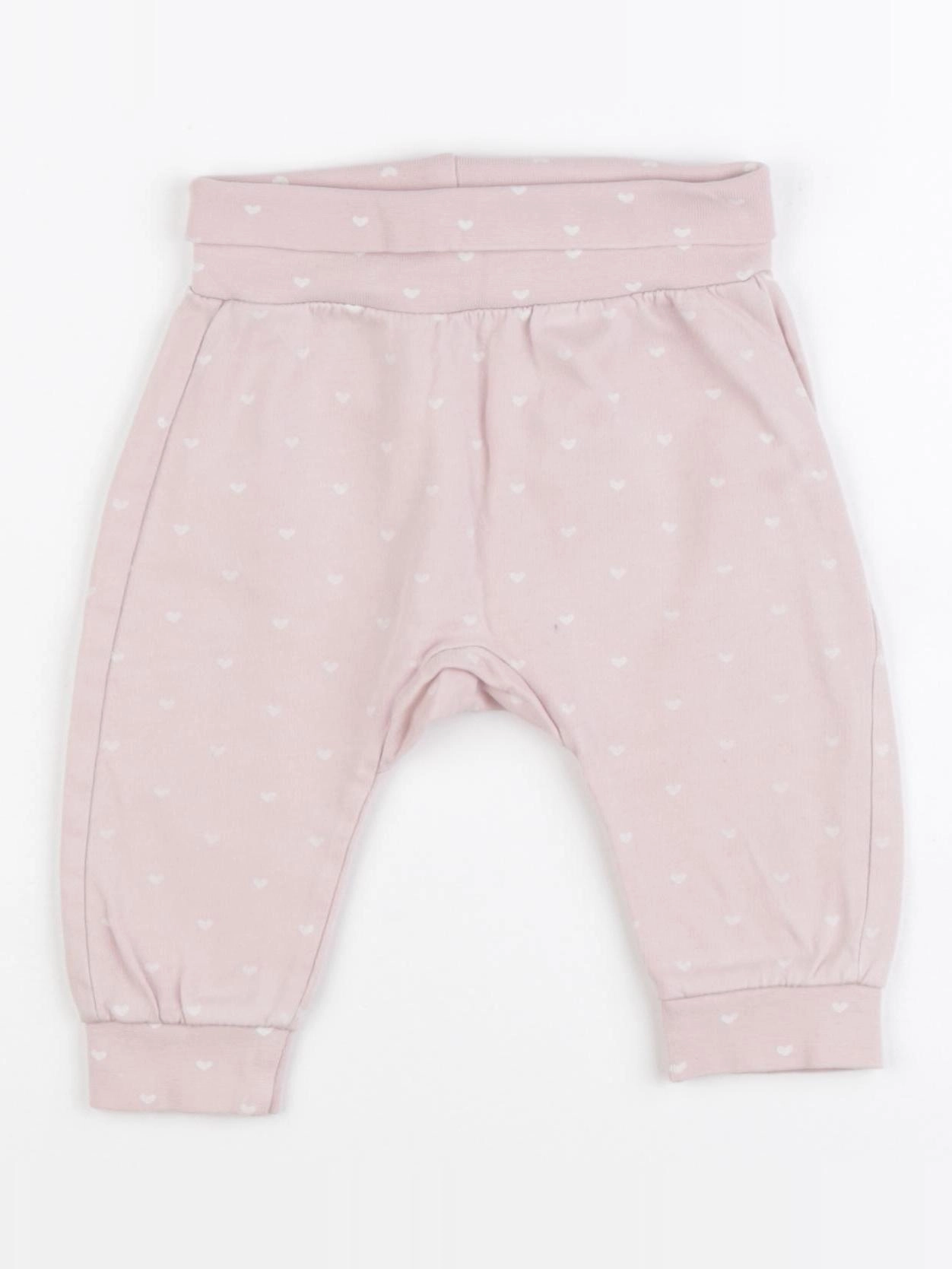 H&M - sarouel rose - 4/6 mois