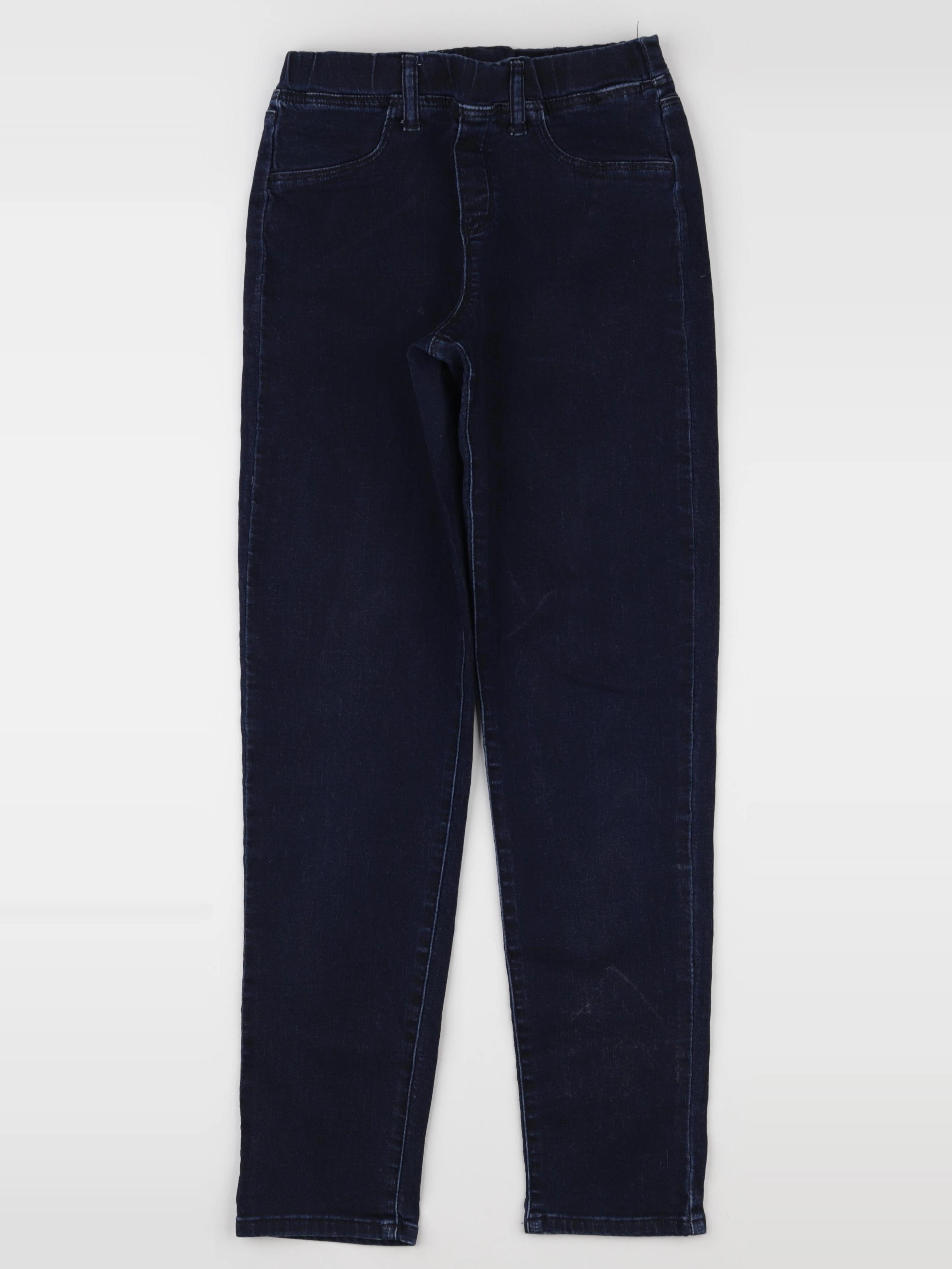 Uniqlo - jegging bleu - 11/12 ans