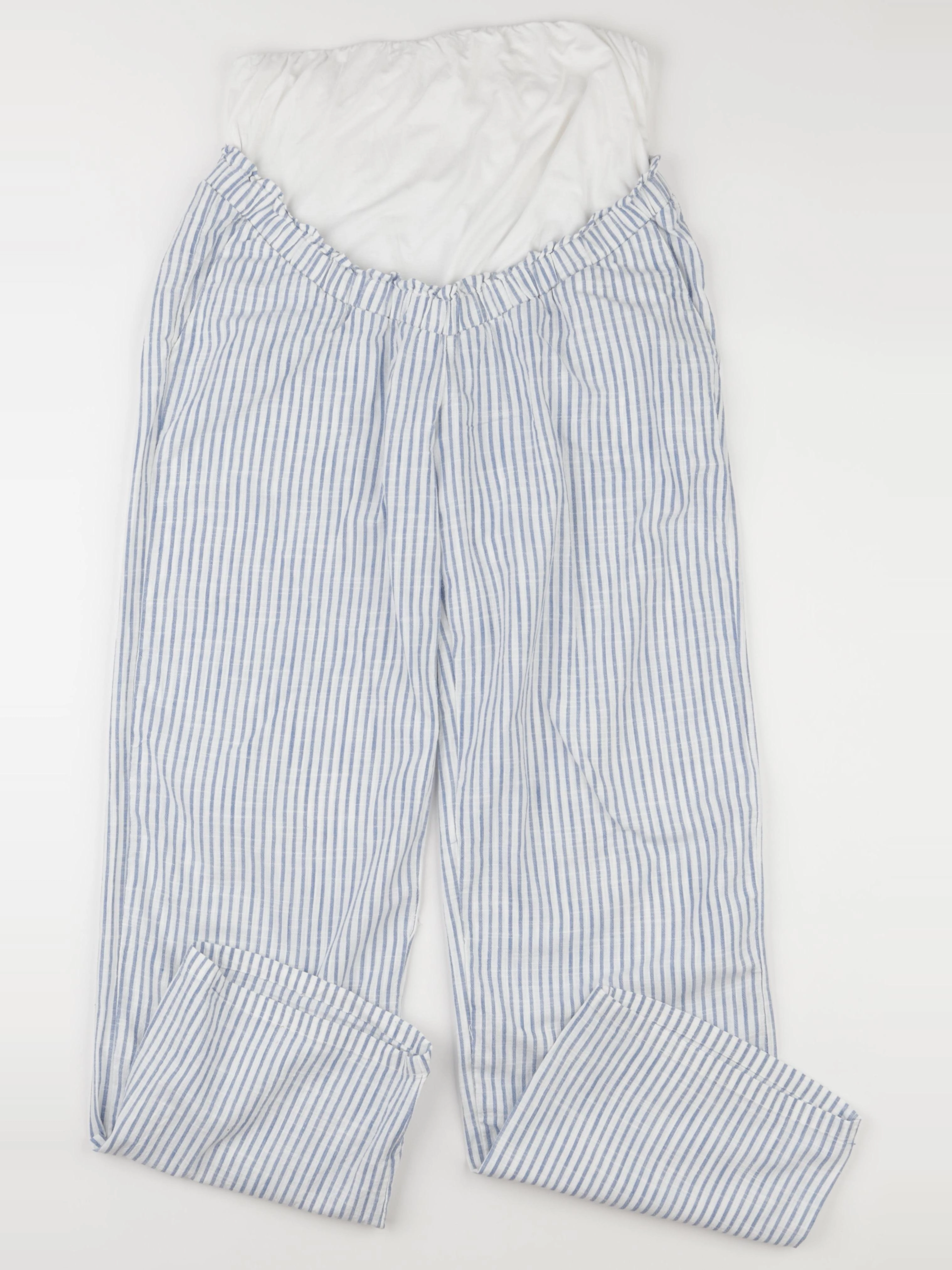 Vertbaudet - pantalon grossesse bleu, blanc - 40