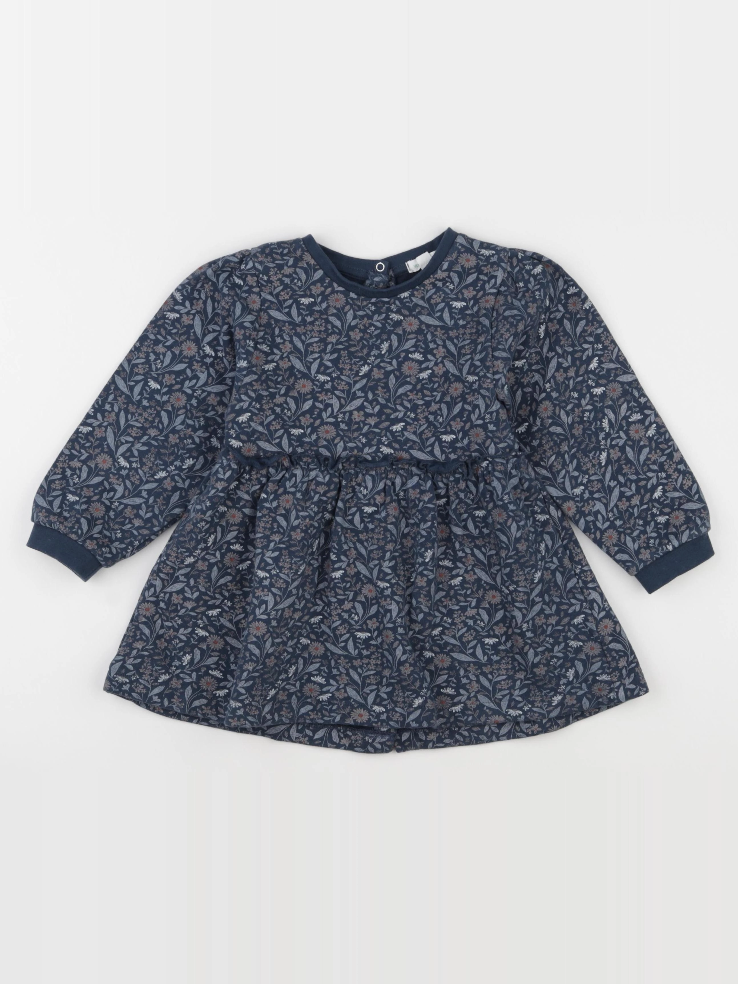 Vertbaudet - robe bleu - 36 mois