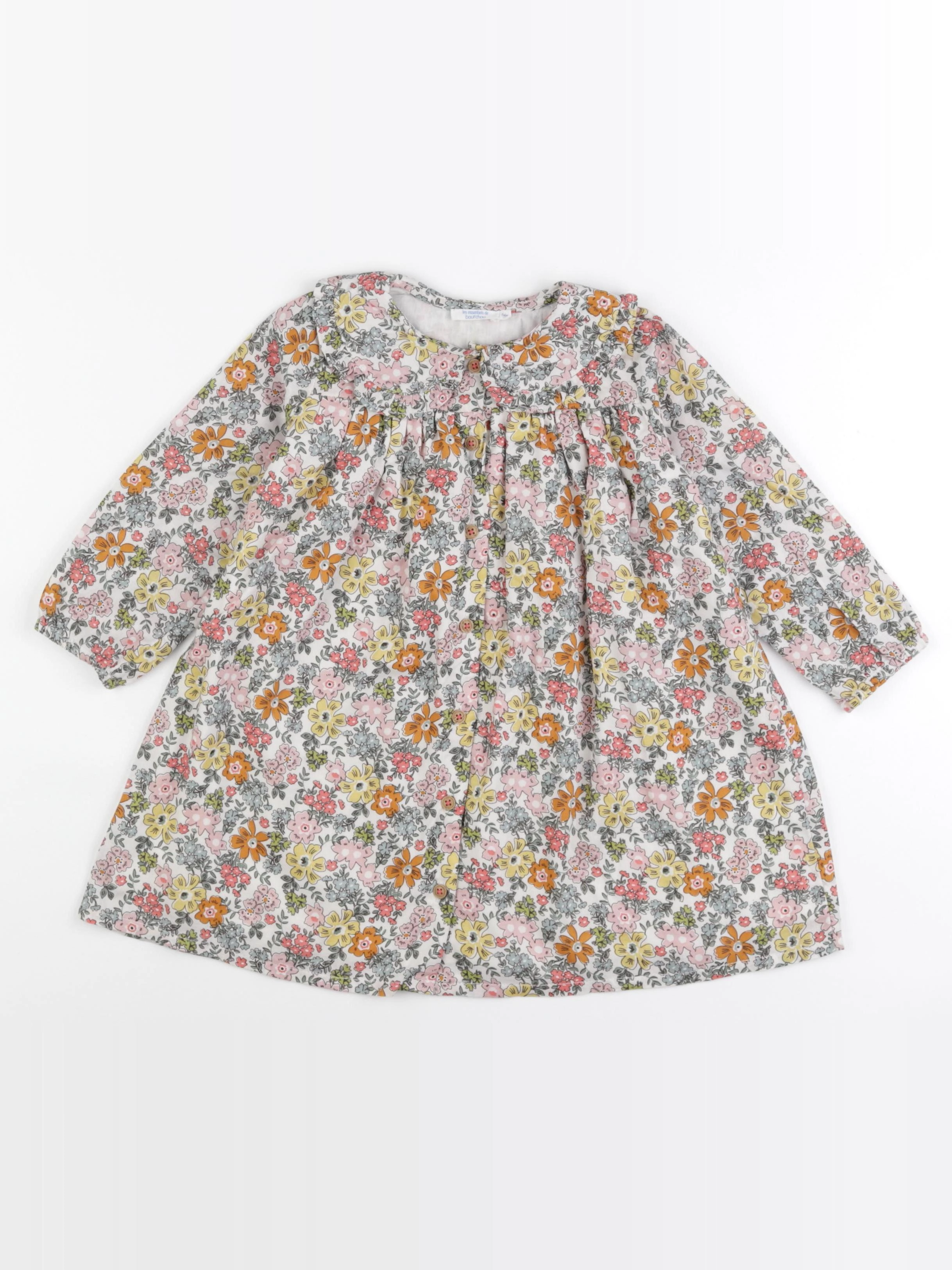 Boutchou - robe multicolore - 24 mois