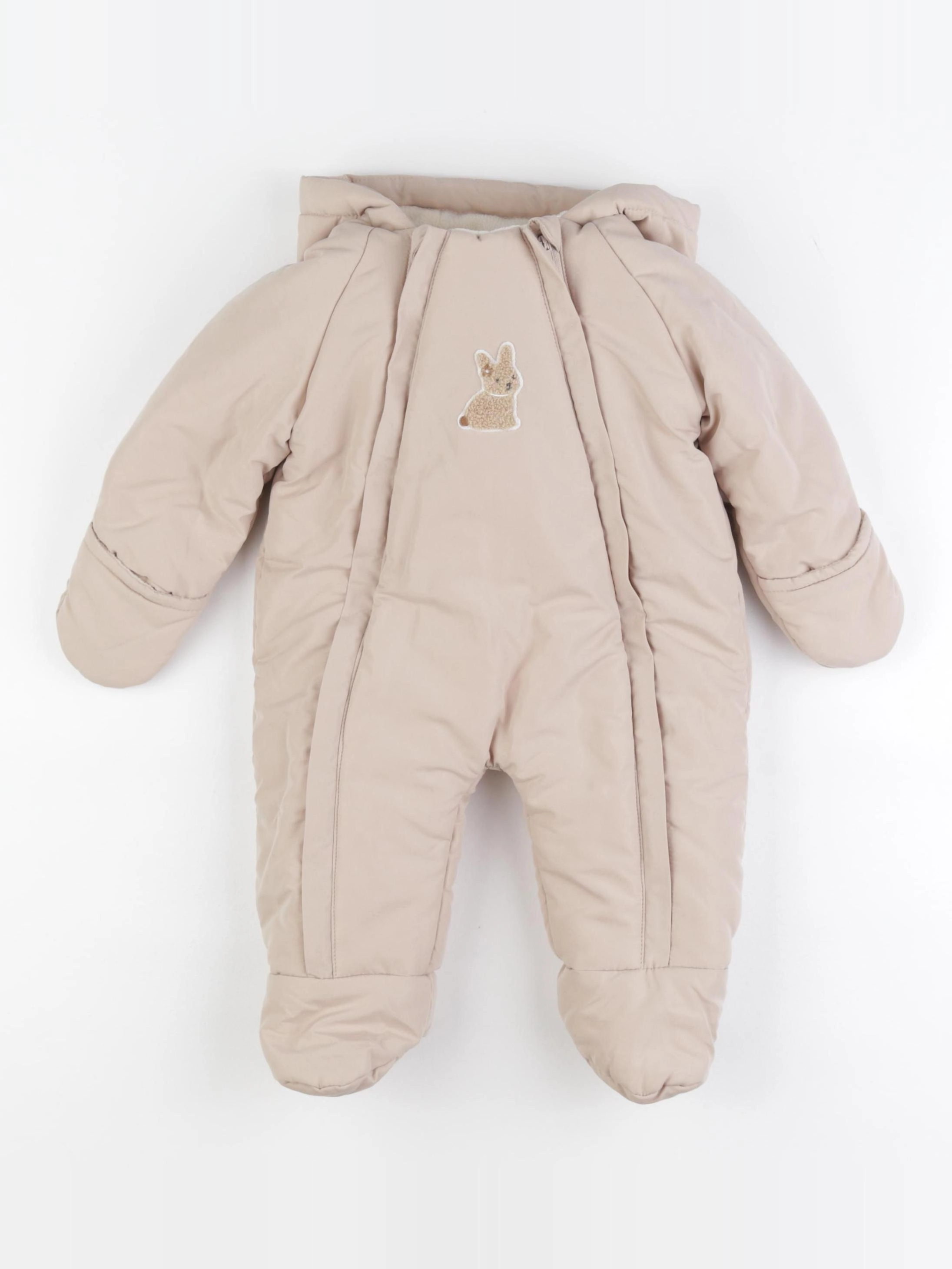 Vertbaudet - combi-pilote marron - 9 mois