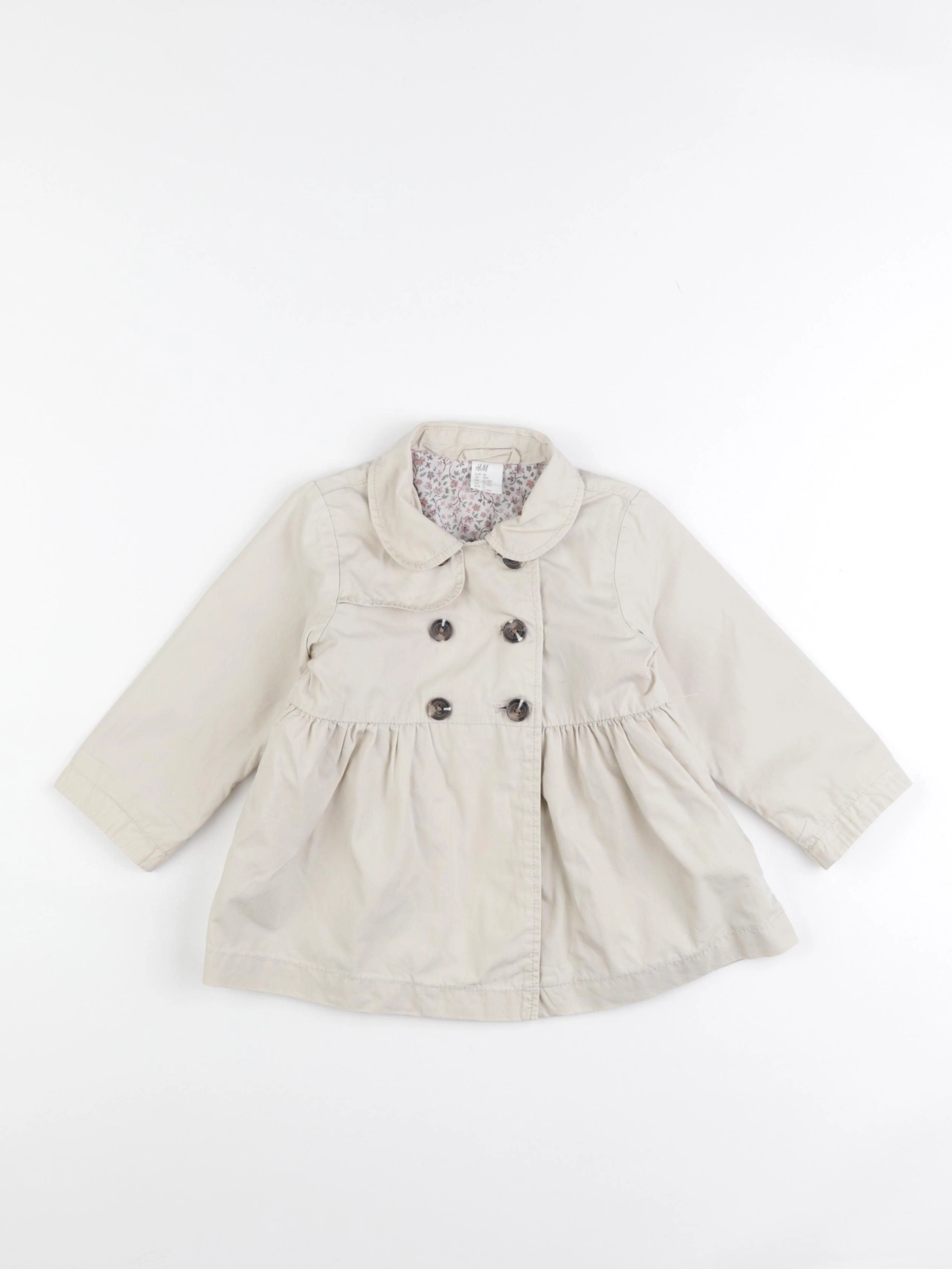 H&M - veste beige - 12/18 mois
