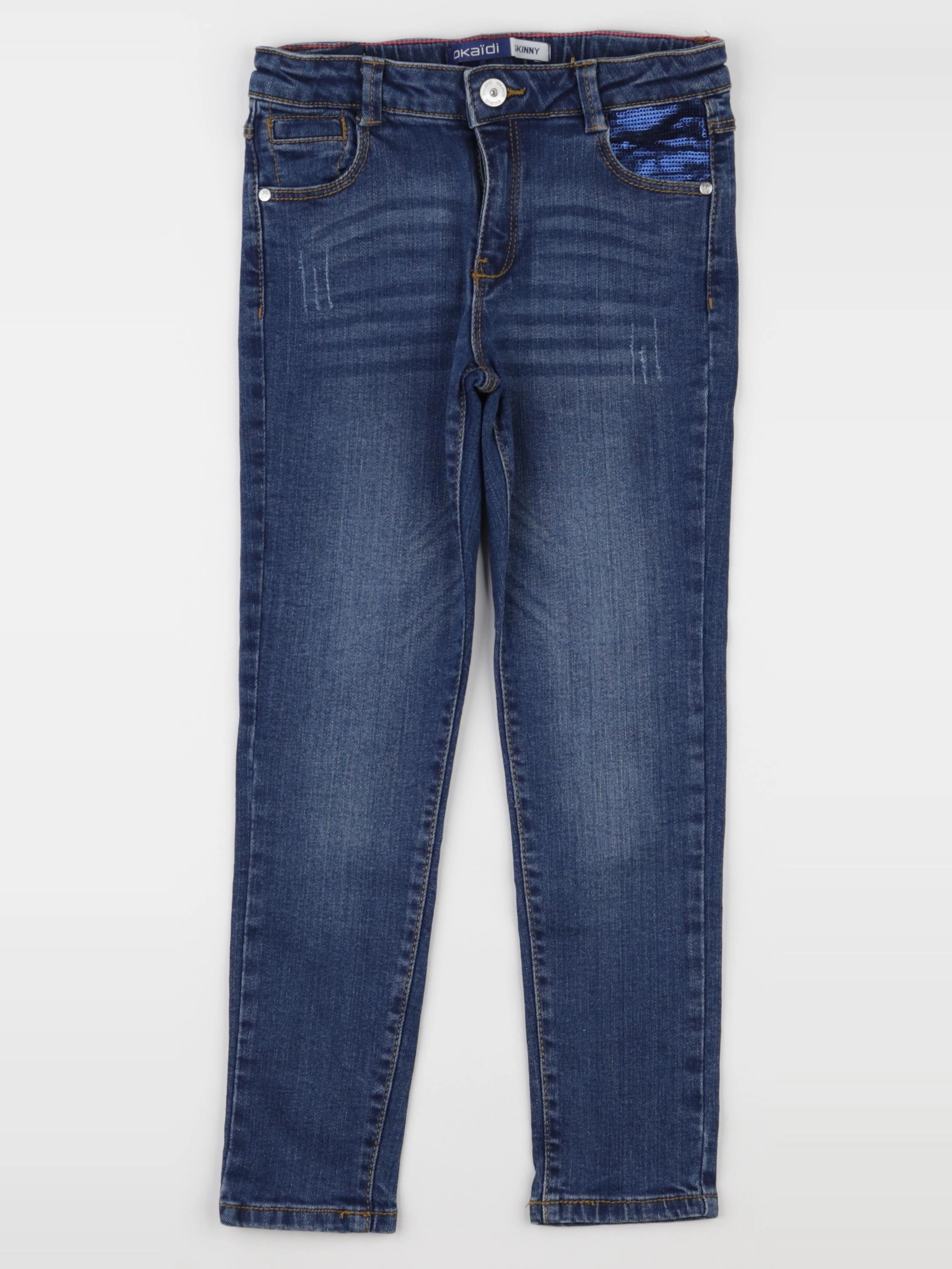 Okaidi - jean bleu - 7 ans