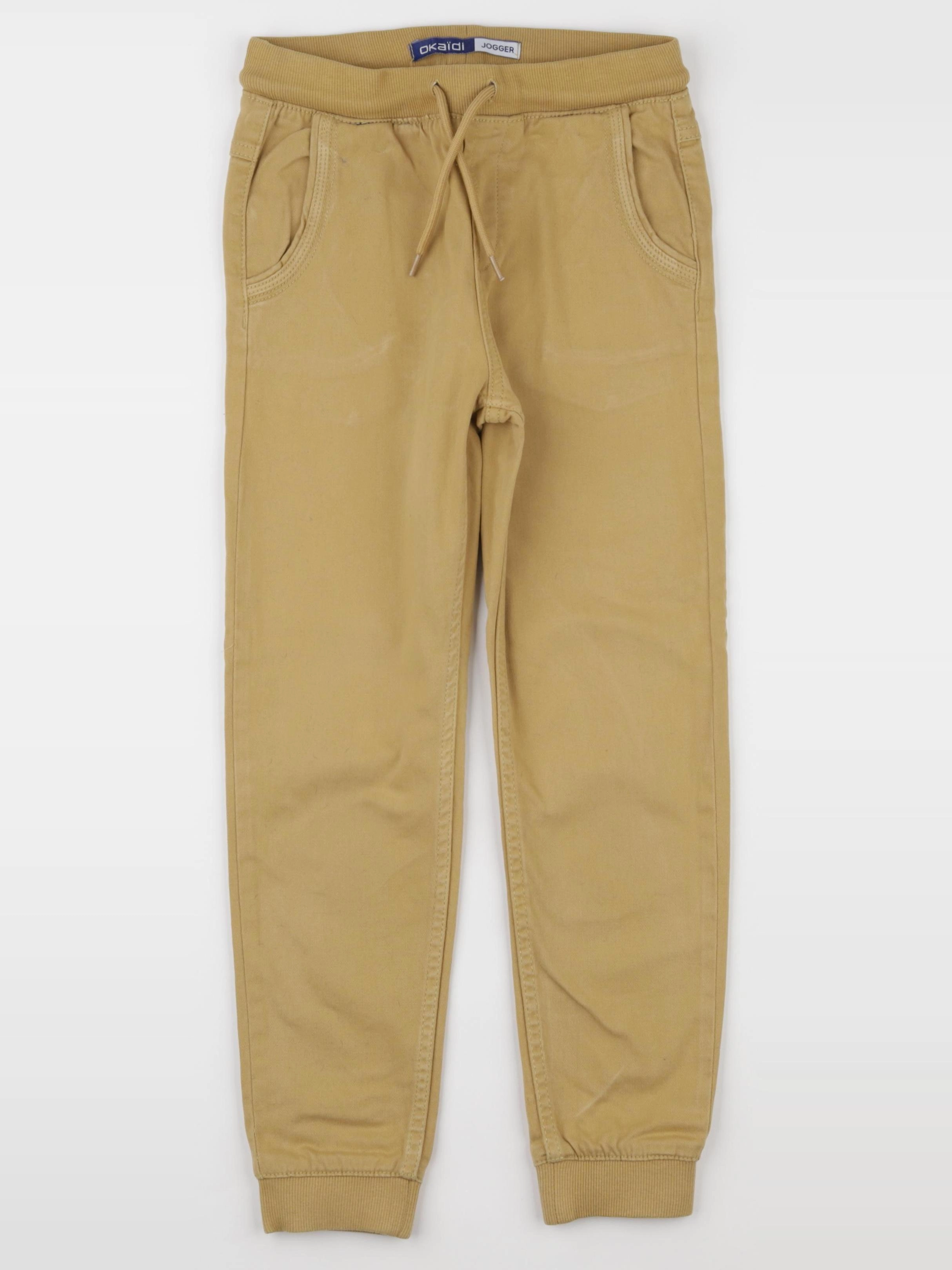 Okaidi - pantalon jaune - 8 ans