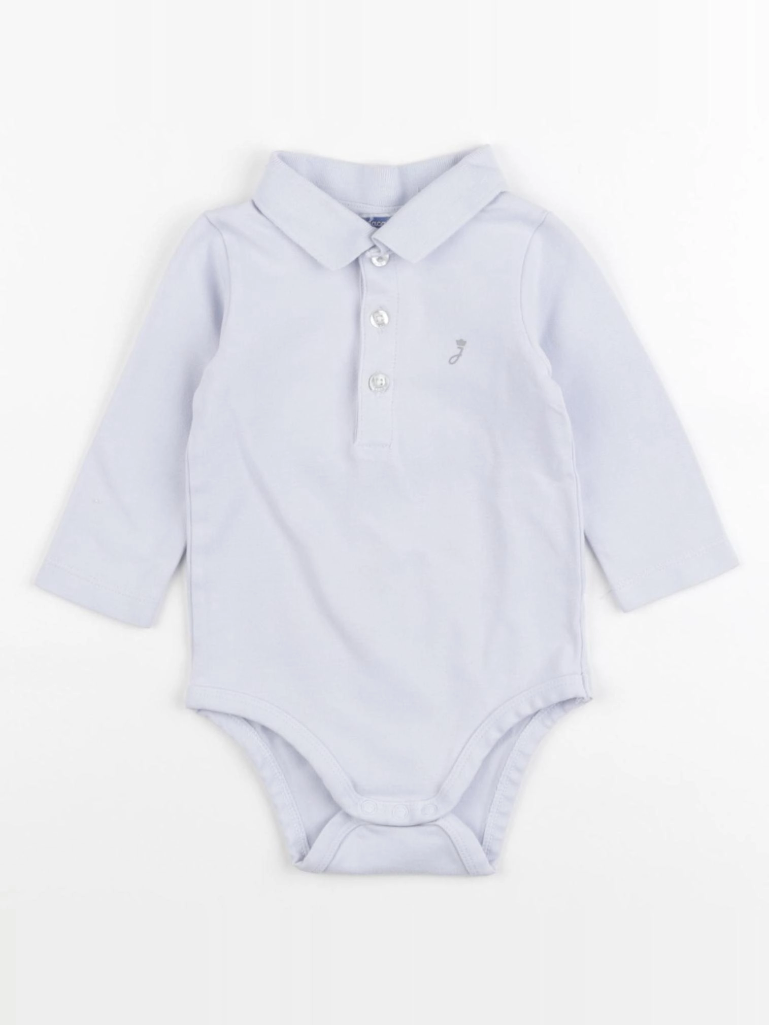 Jacadi - body à col bleu - 6 mois