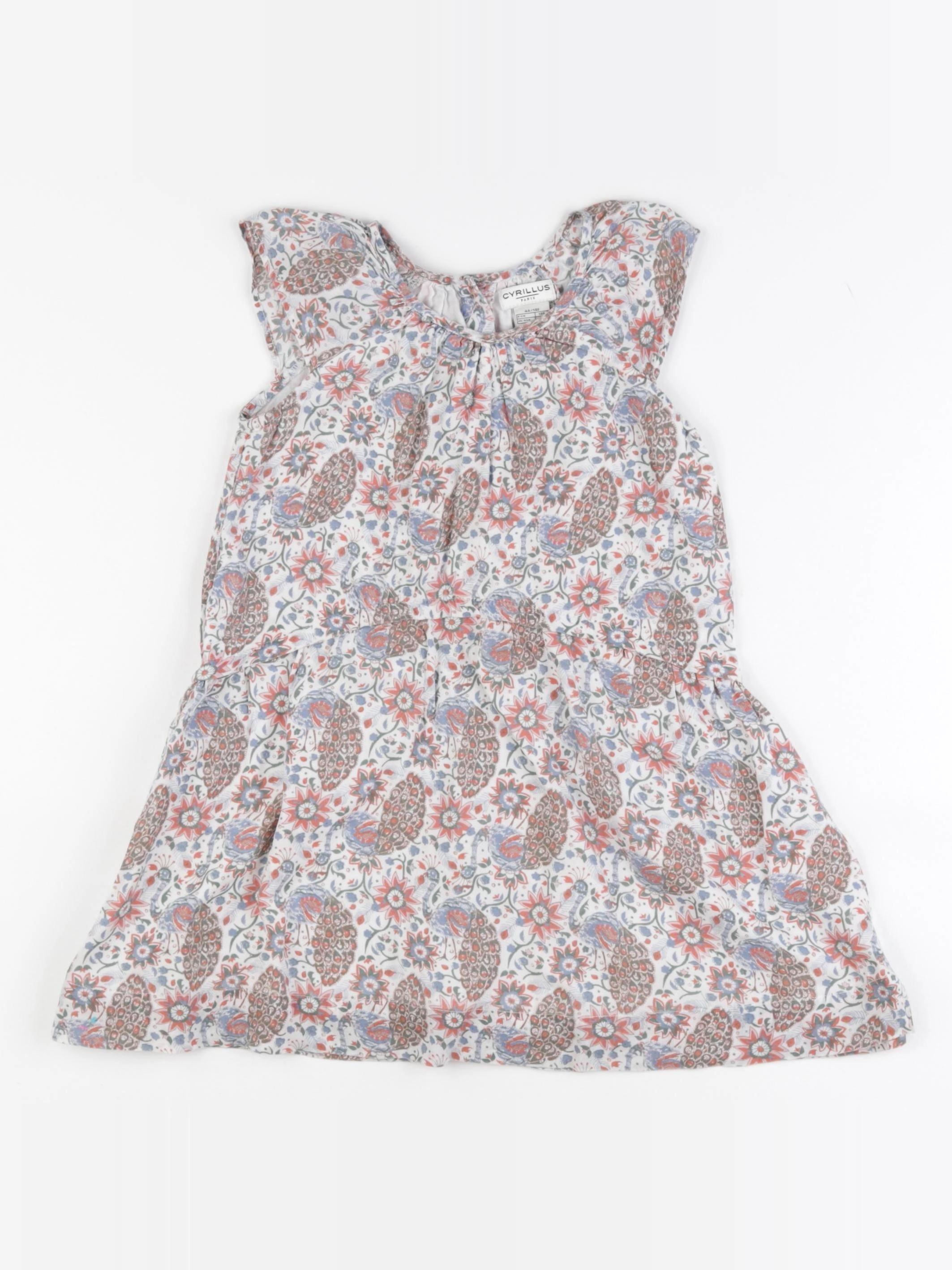 Cyrillus - robe multicolore - 4 ans