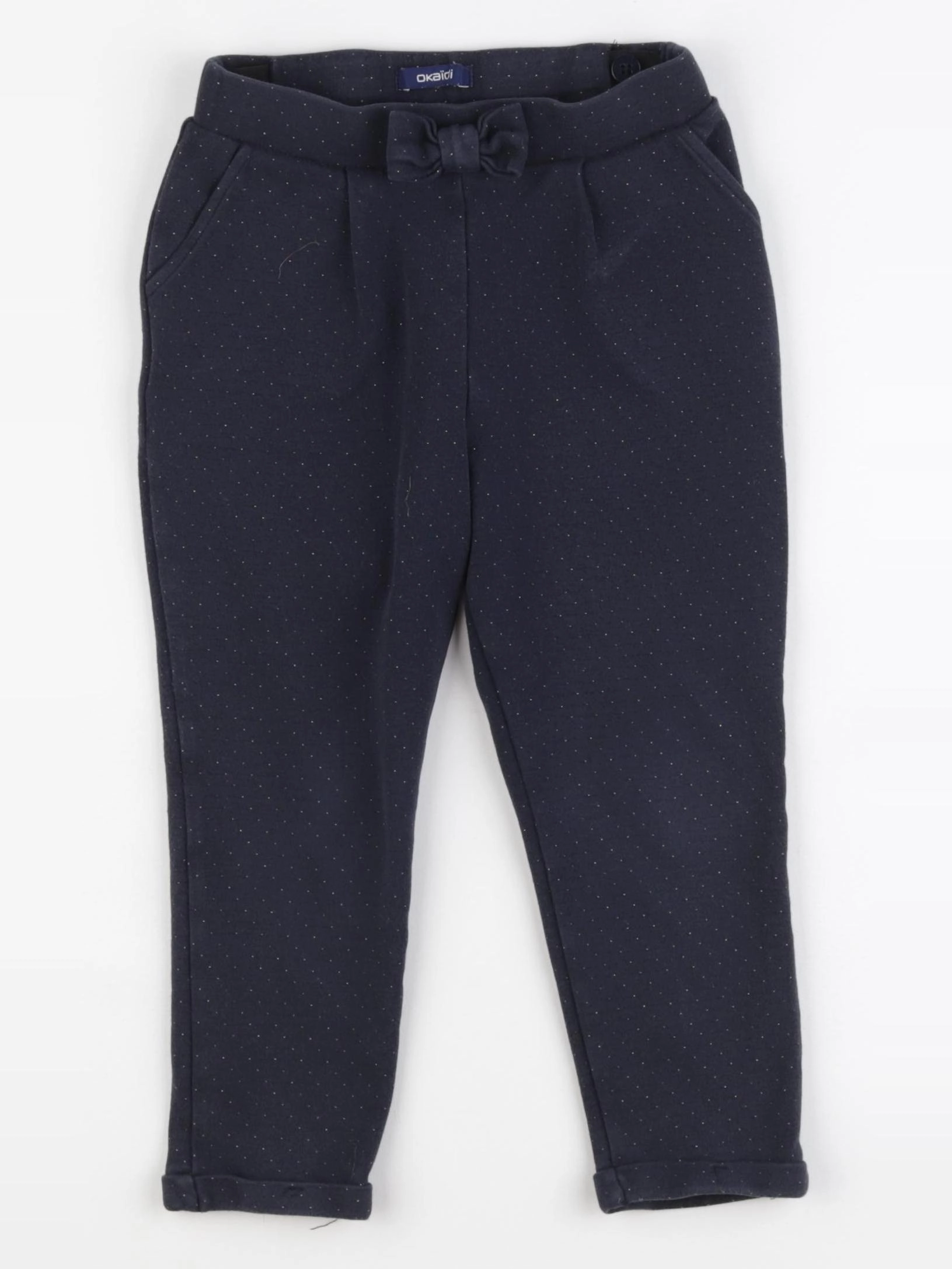 Okaidi - pantalon bleu - 4 ans