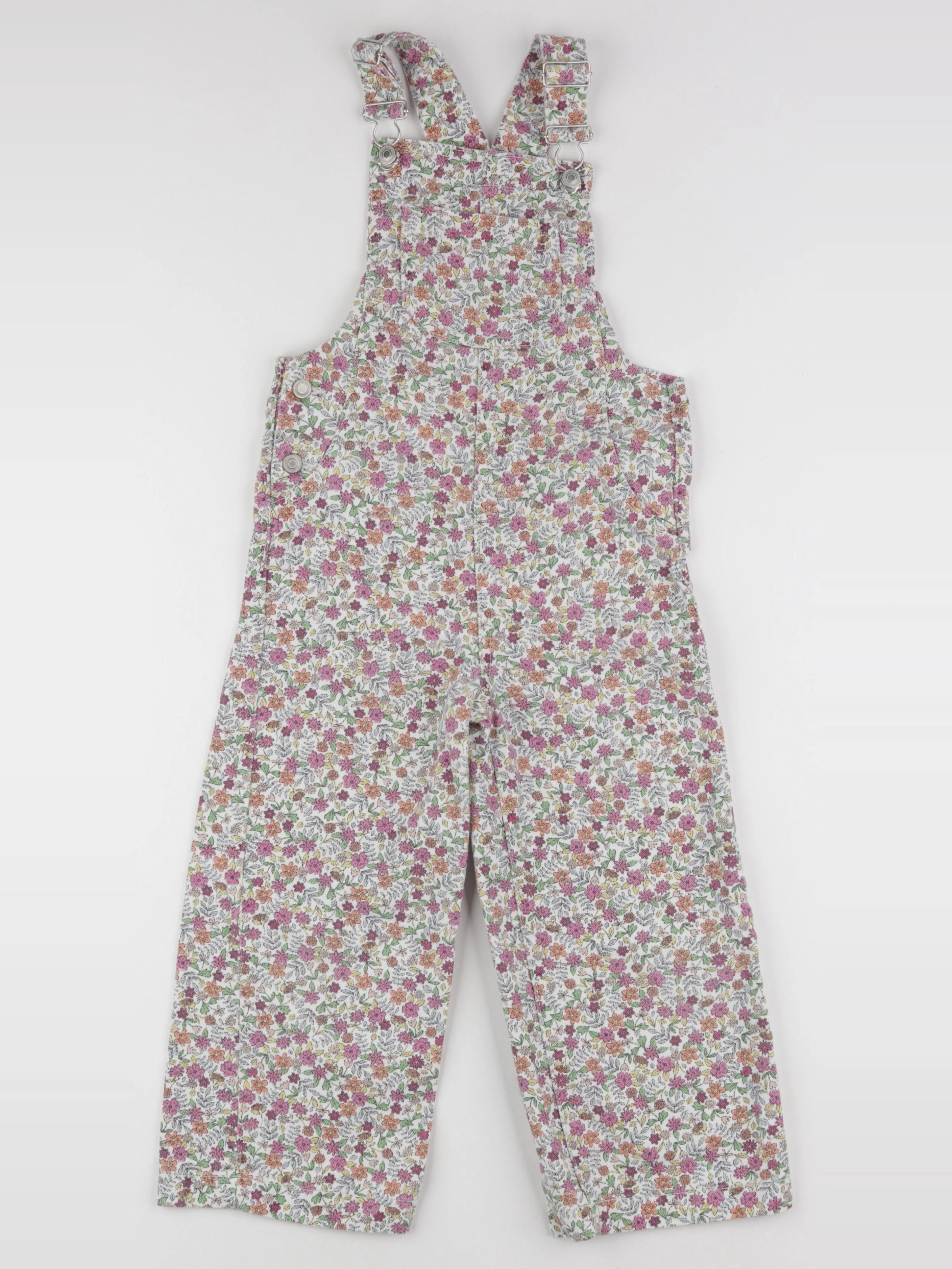 Vertbaudet - salopette multicolore - 8 ans