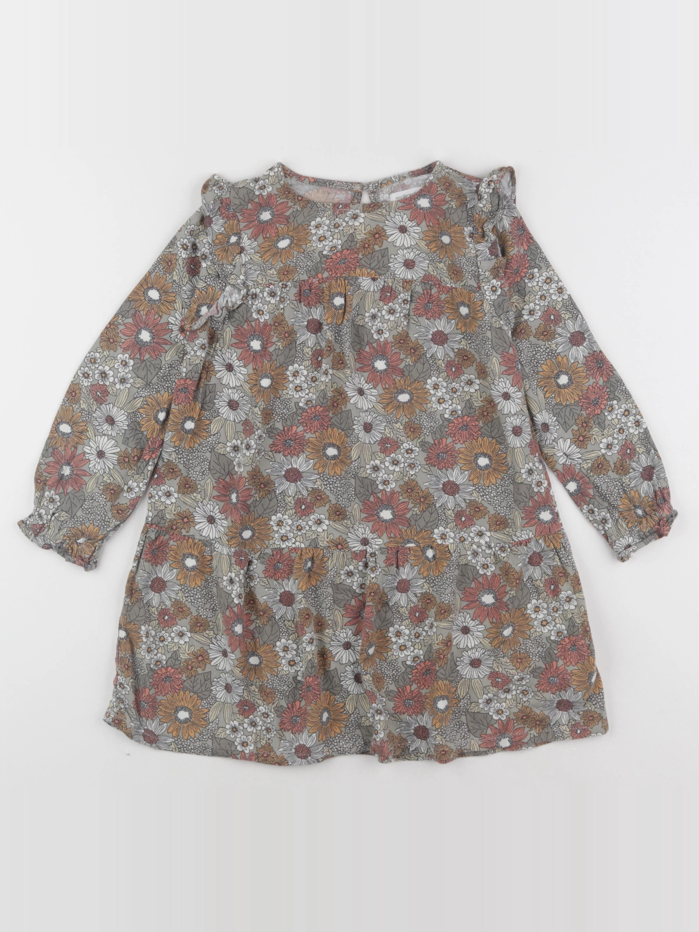 Vertbaudet - robe vert - 5 ans