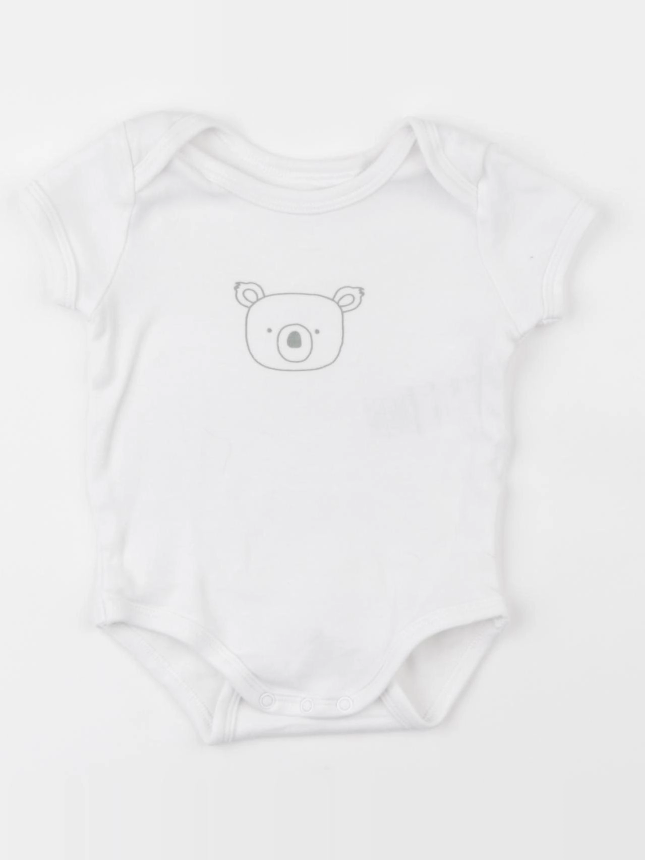 Vertbaudet - body blanc - 6 mois