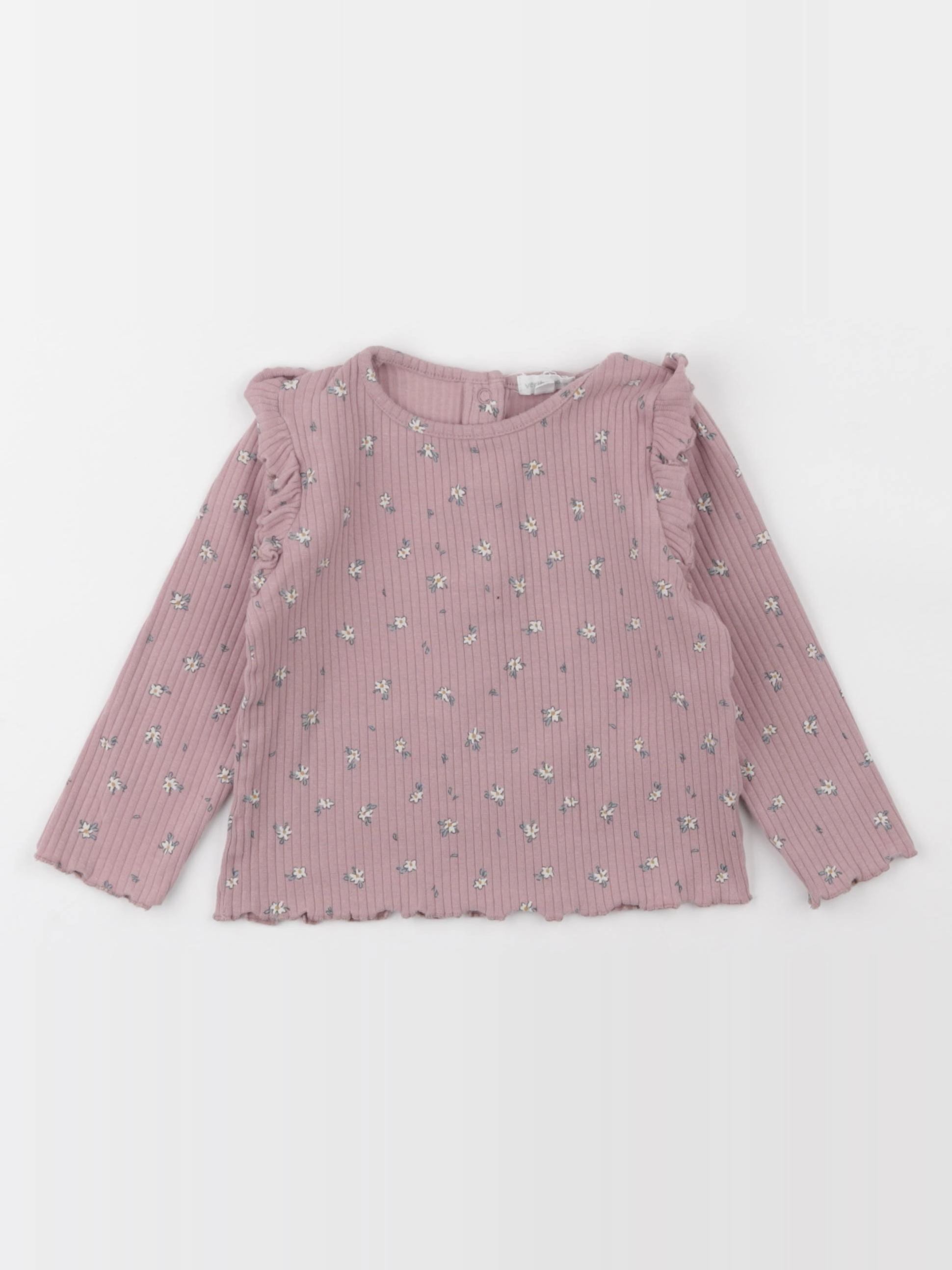 Vertbaudet - tee-shirt rose - 18 mois