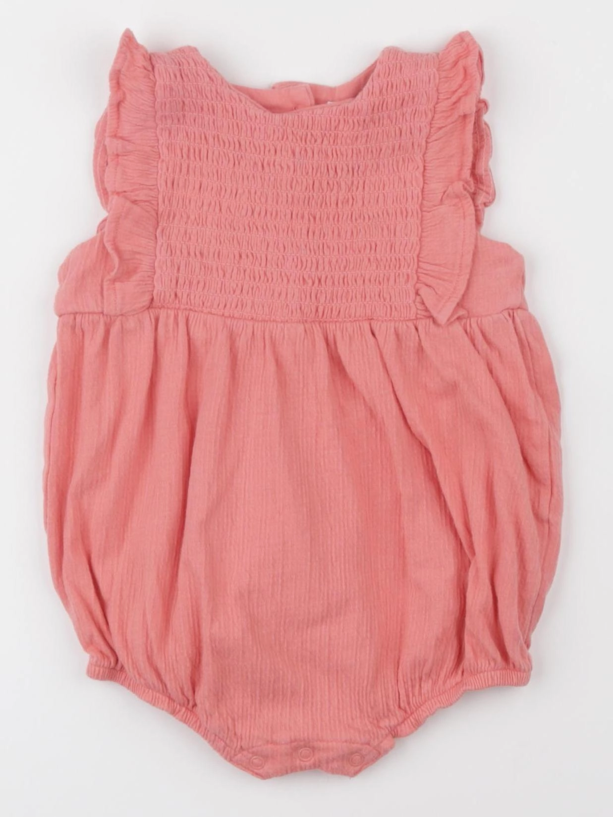 Vertbaudet - combinaison rose - 9 mois