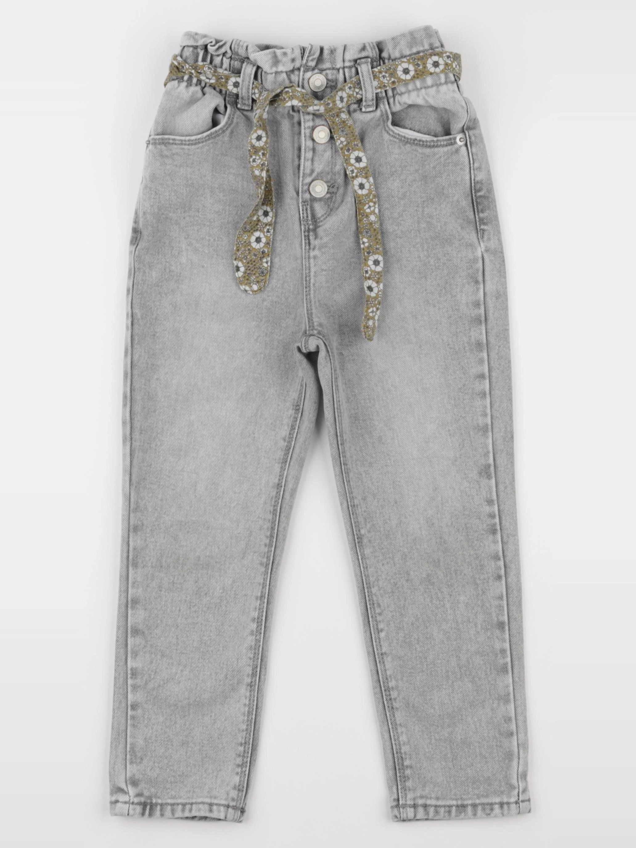 Vertbaudet - jean gris - 5 ans