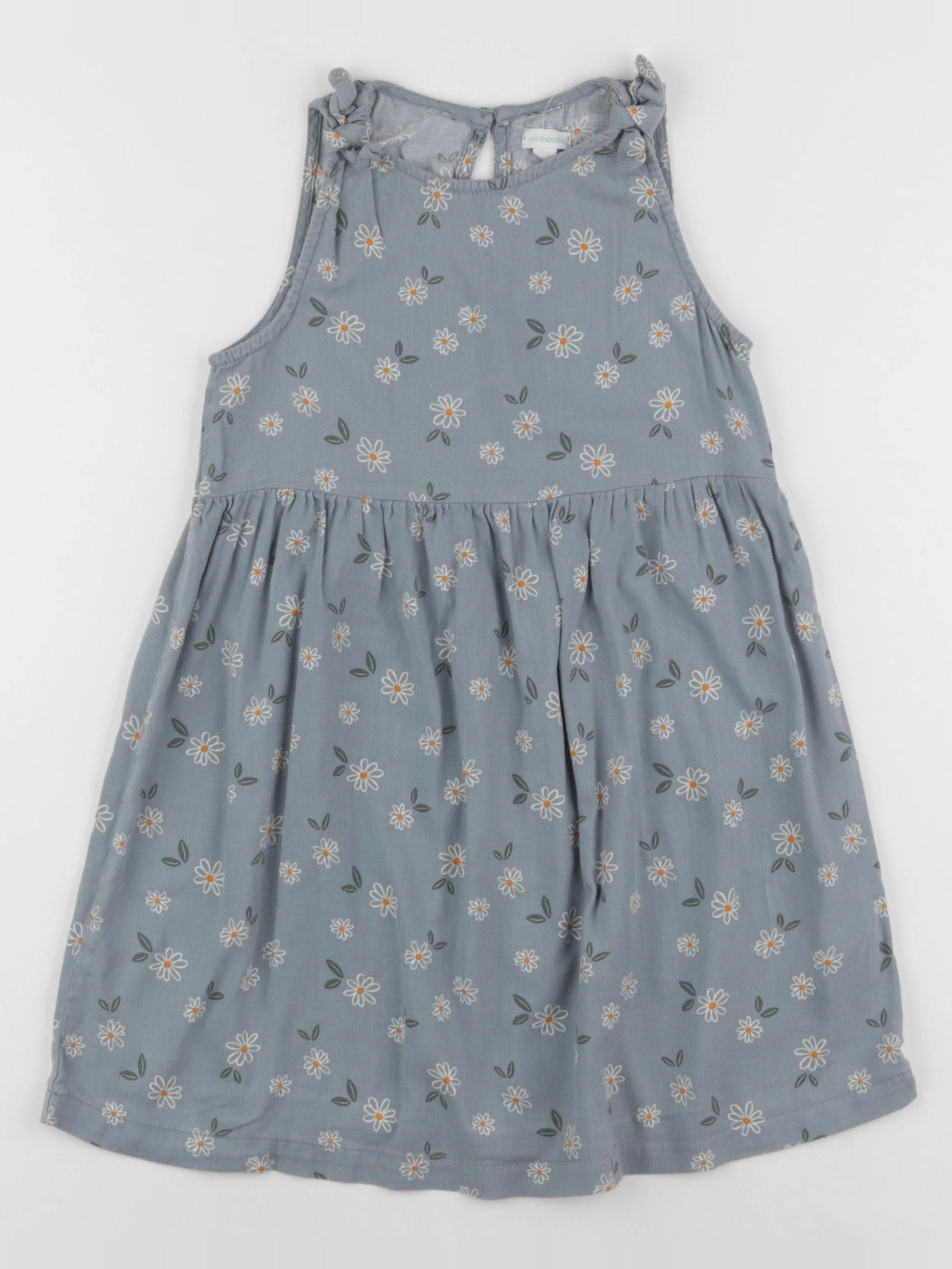 Vertbaudet - robe bleu - 6 ans