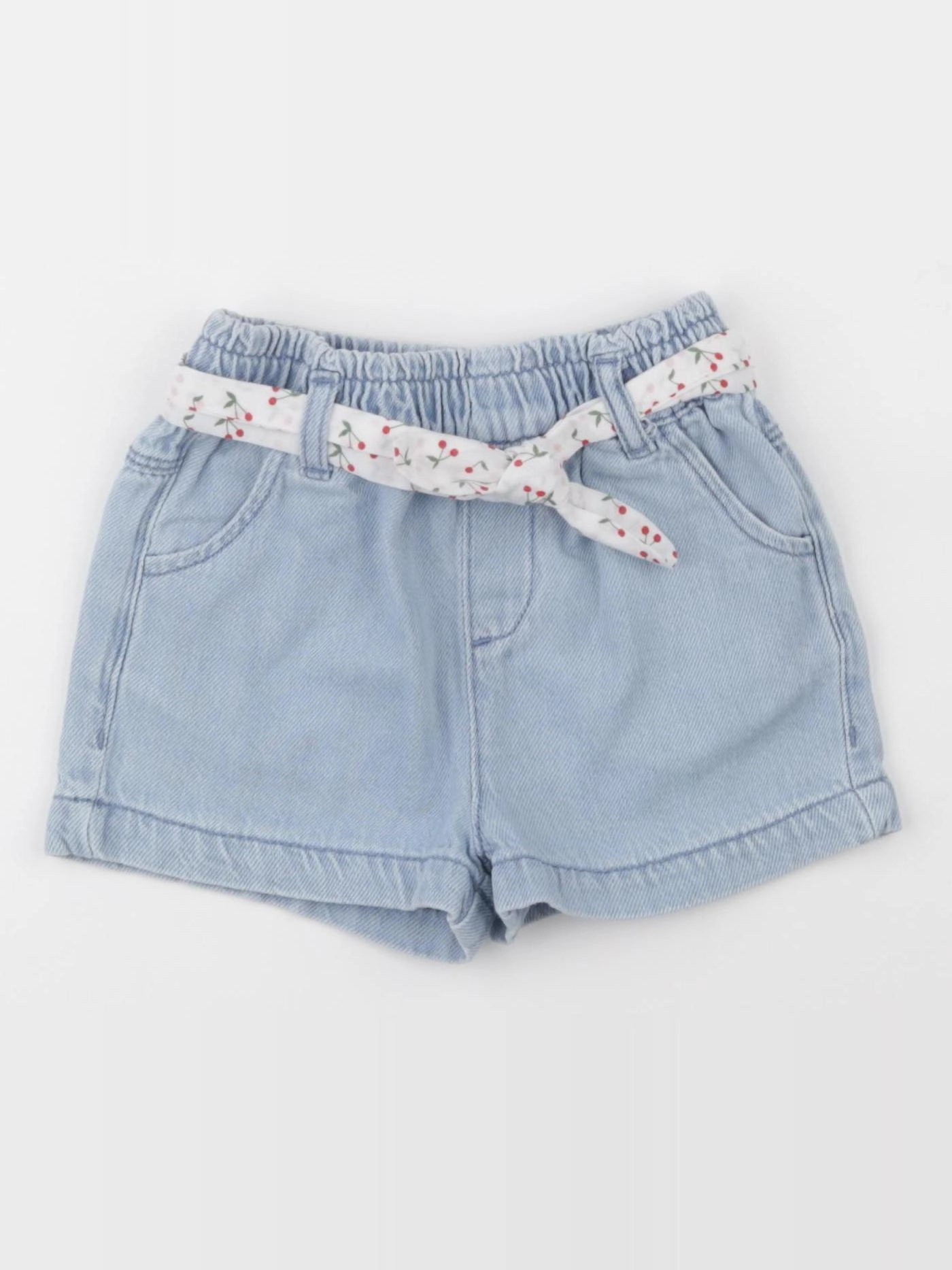 Vertbaudet - short bleu - 24 mois