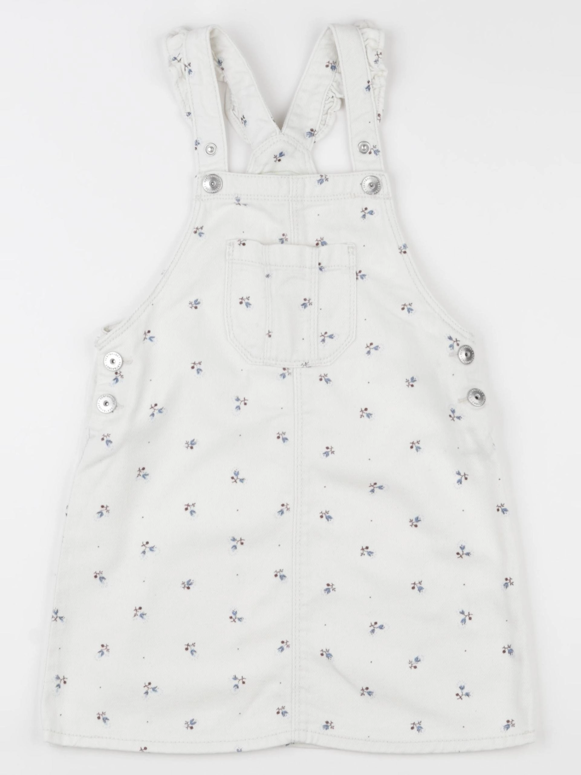 Vertbaudet - robe blanc - 6 ans