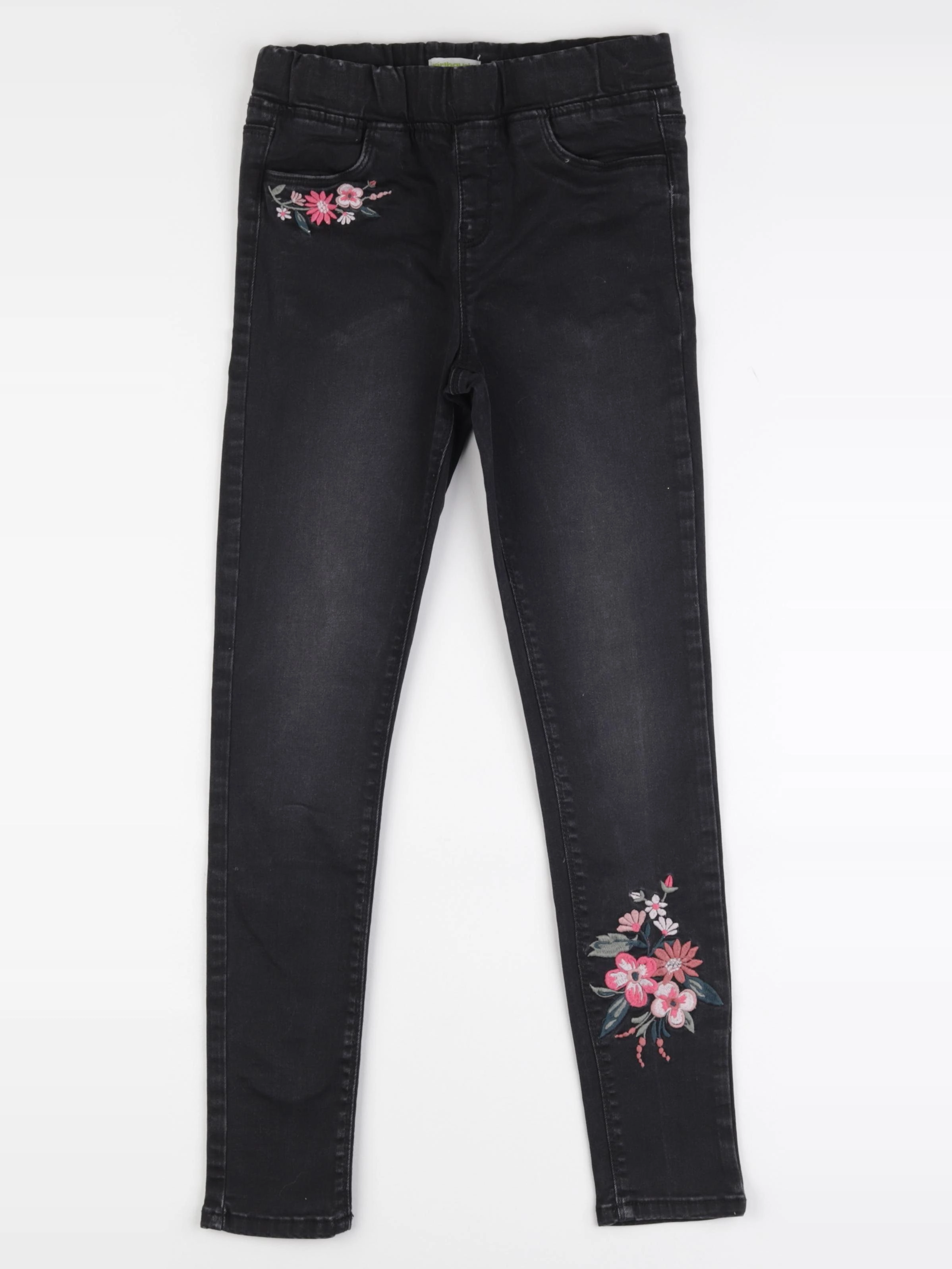 Vertbaudet - jegging noir - 10 ans