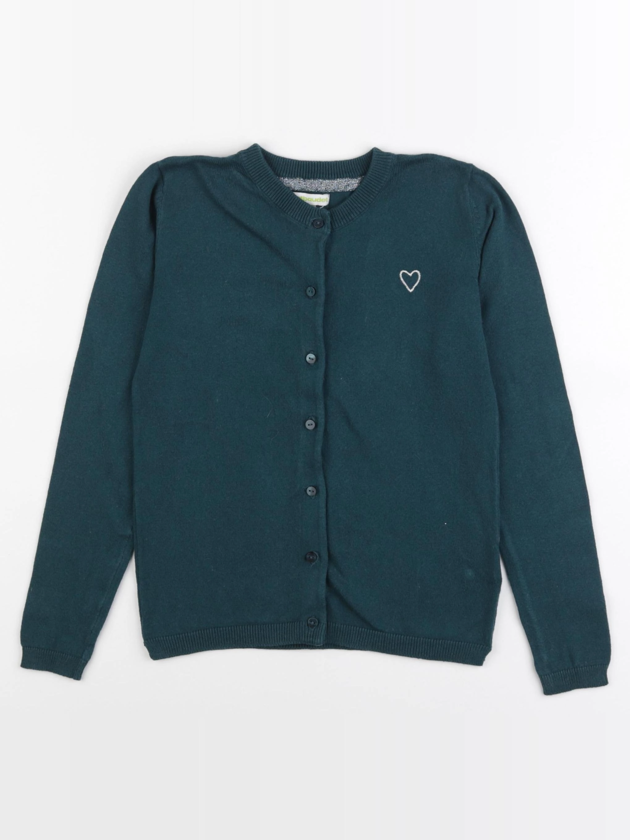 Vertbaudet - gilet bleu - 8 ans