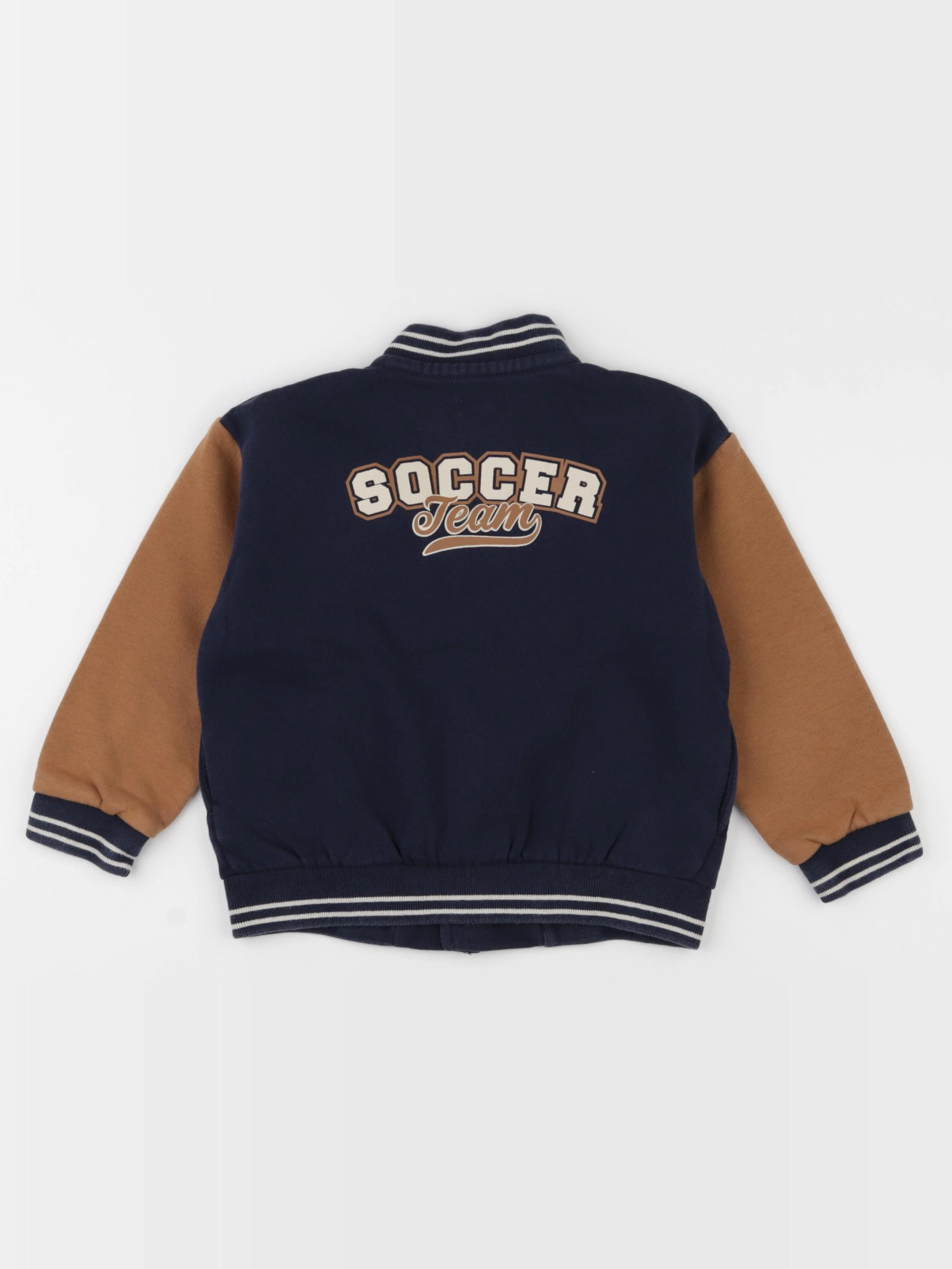 Vertbaudet - sweat bleu - 6 ans