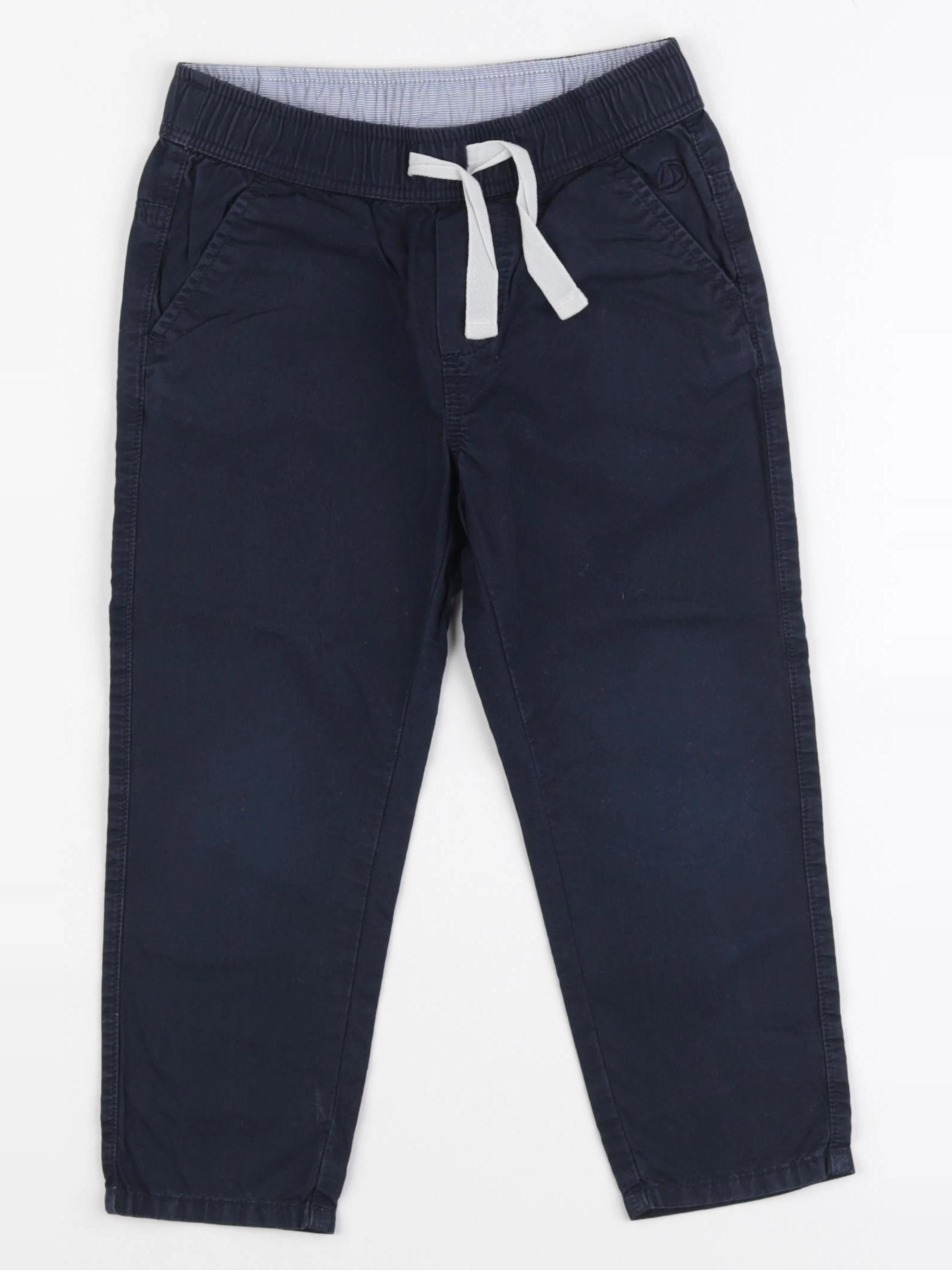 Petit Bateau - pantalon bleu - 3 ans