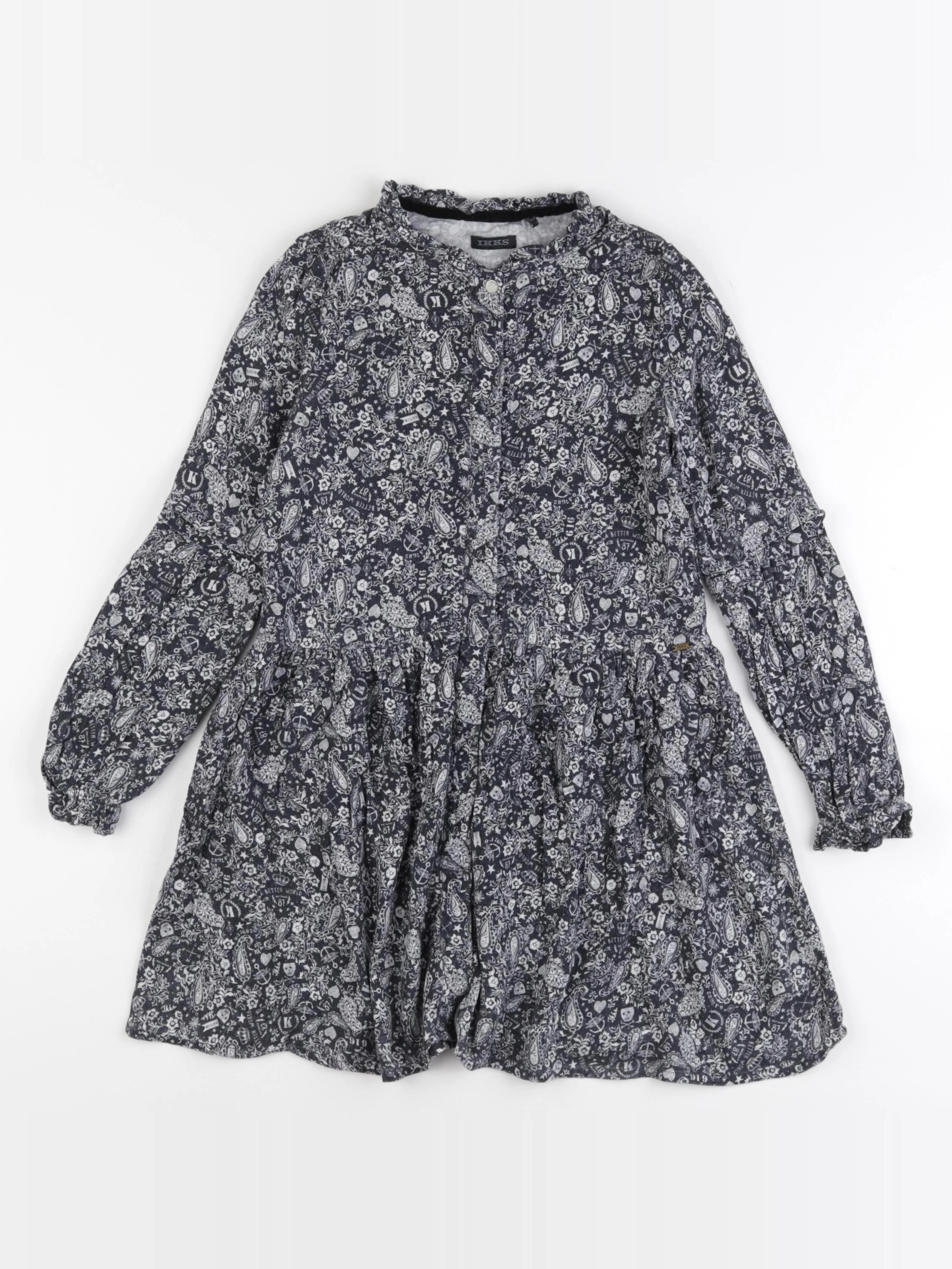 IKKS - robe multicolore - 8 ans