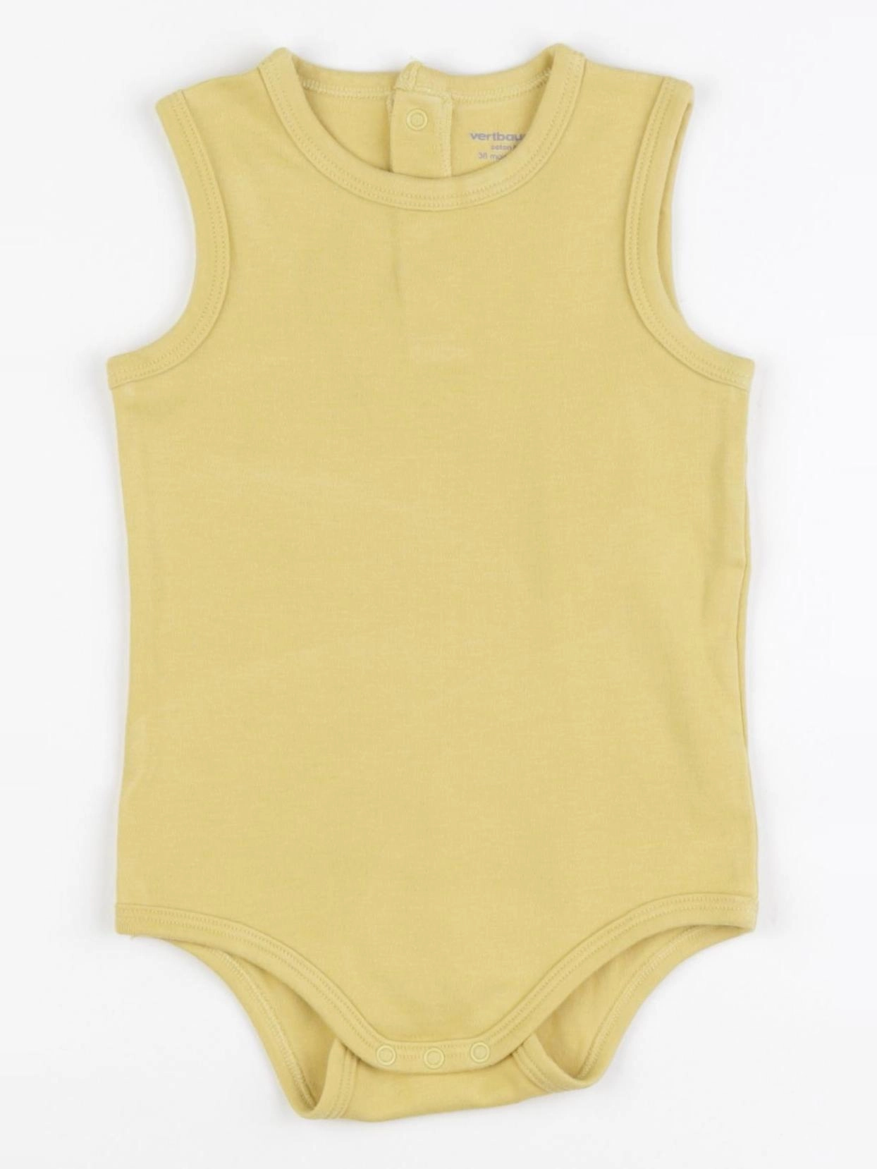 Vertbaudet - body jaune - 36 mois