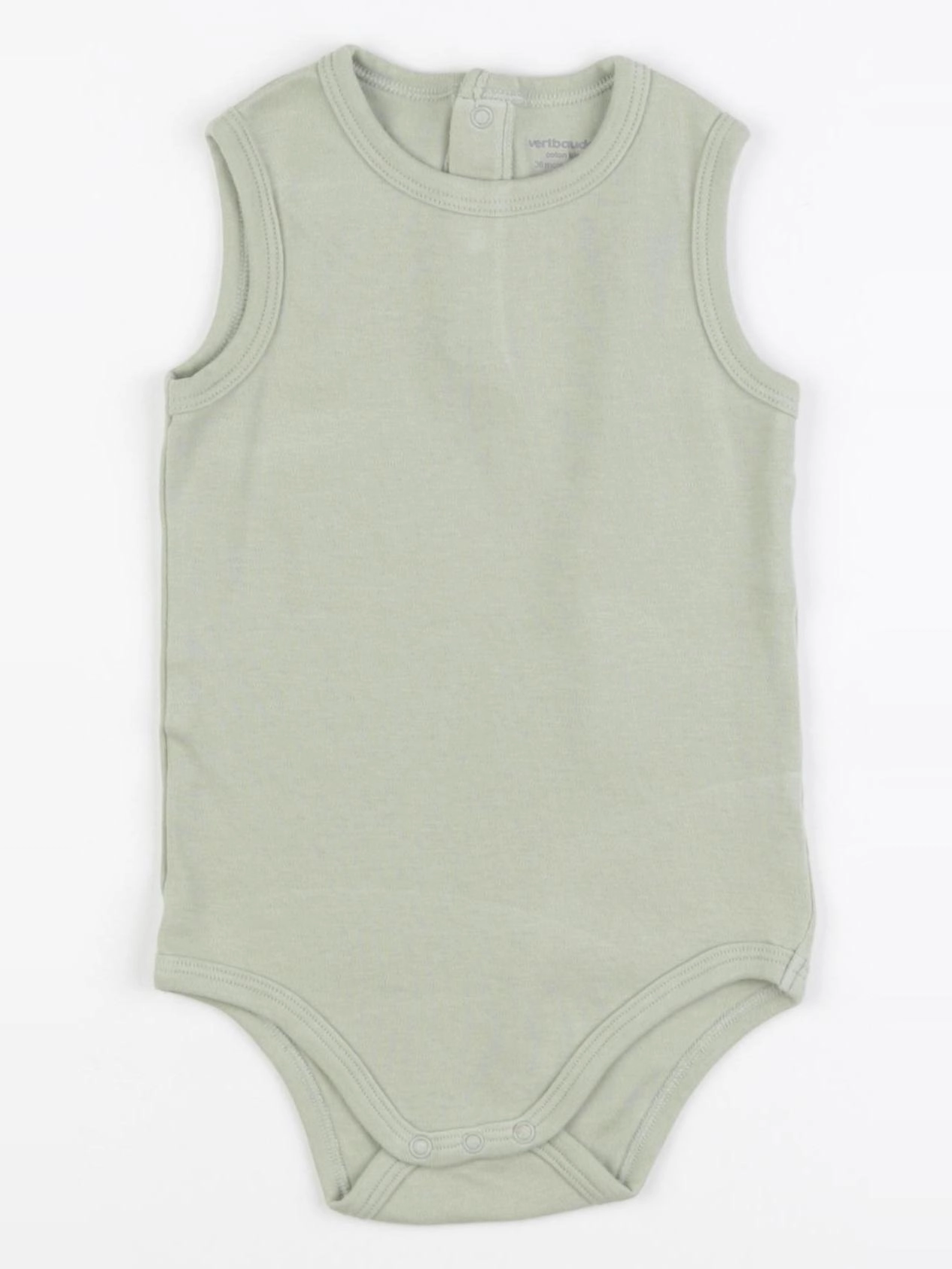 Vertbaudet - body vert - 36 mois