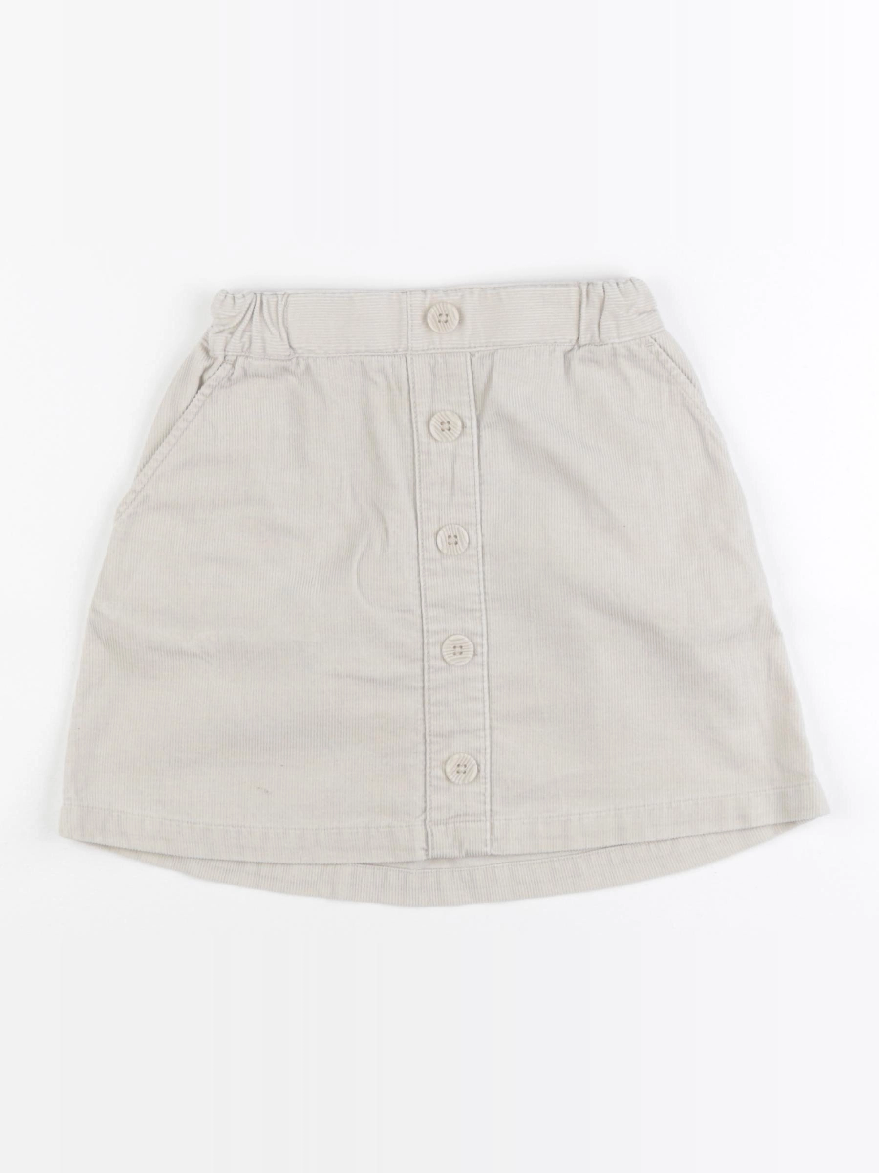 Uniqlo - jupe beige - 3/4 ans
