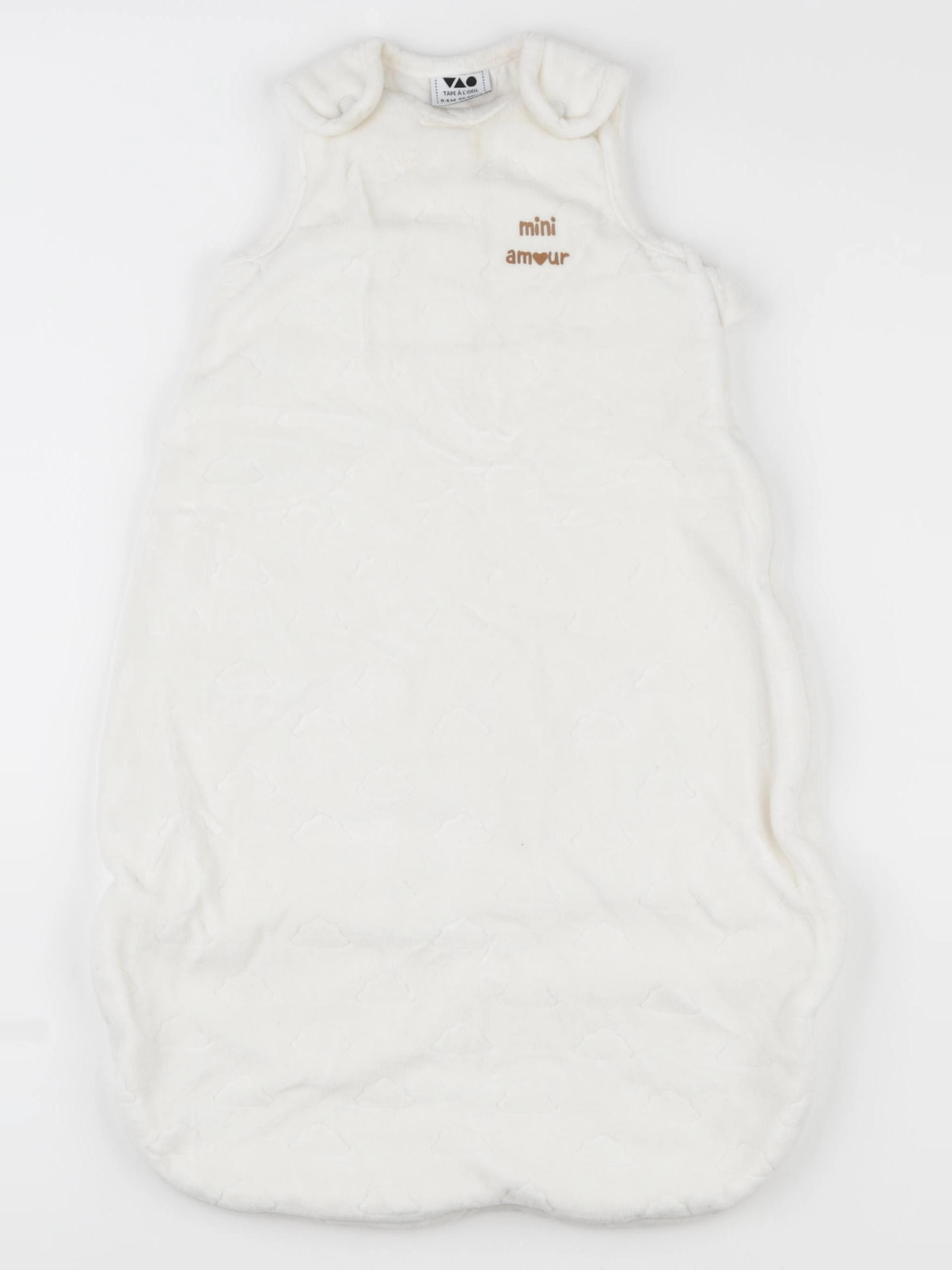 Tape à l'oeil - gigoteuse beige - 0/6 mois