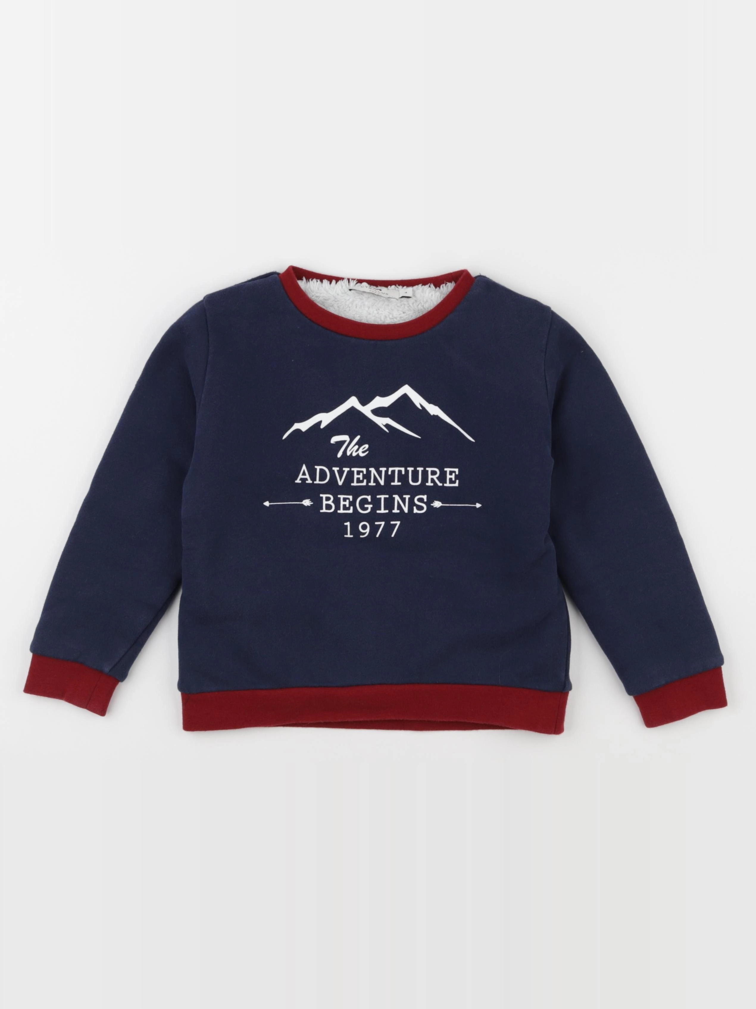 Cyrillus - sweat bleu - 4 ans