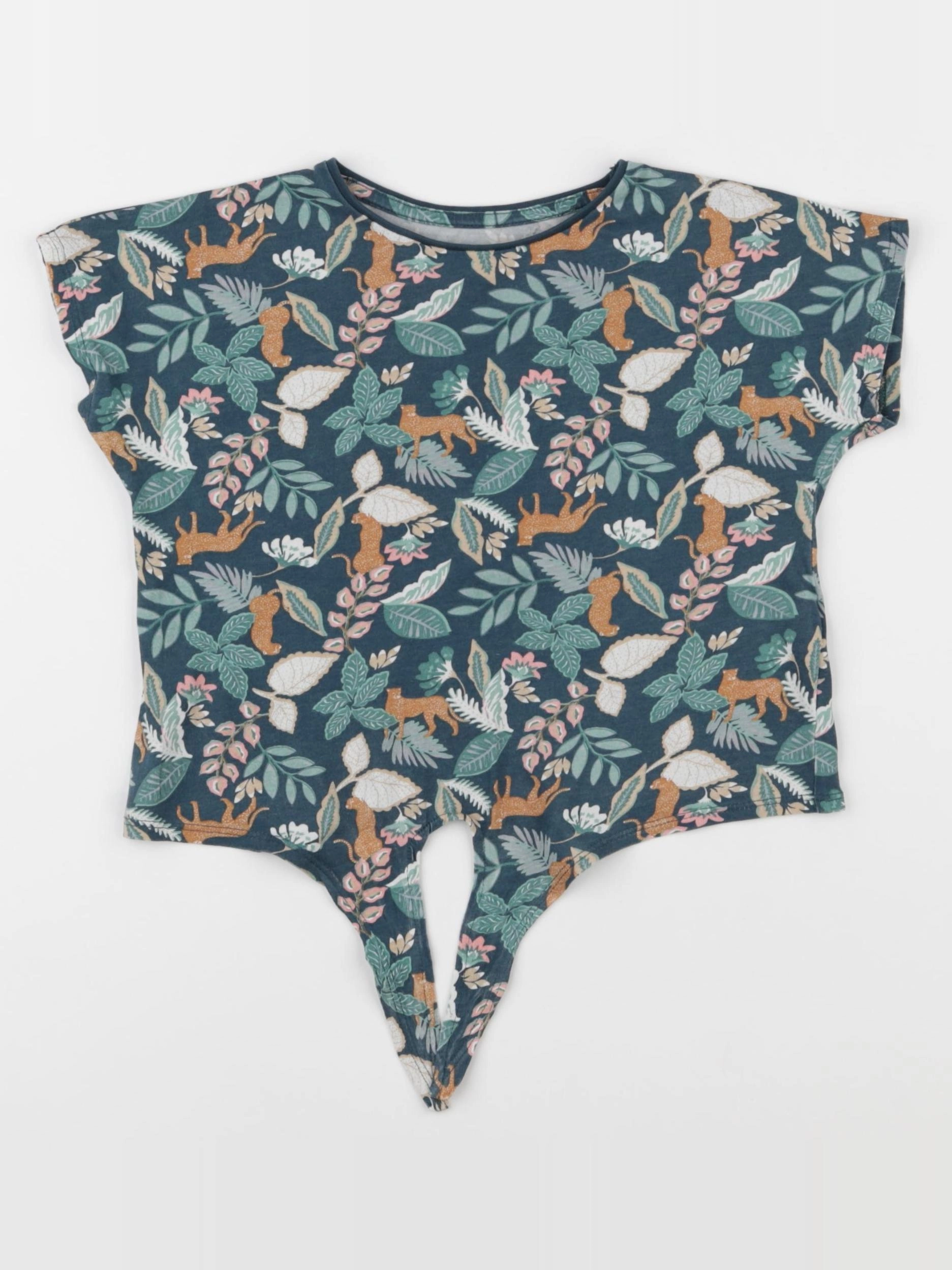 Vertbaudet - tee-shirt vert - 3 ans