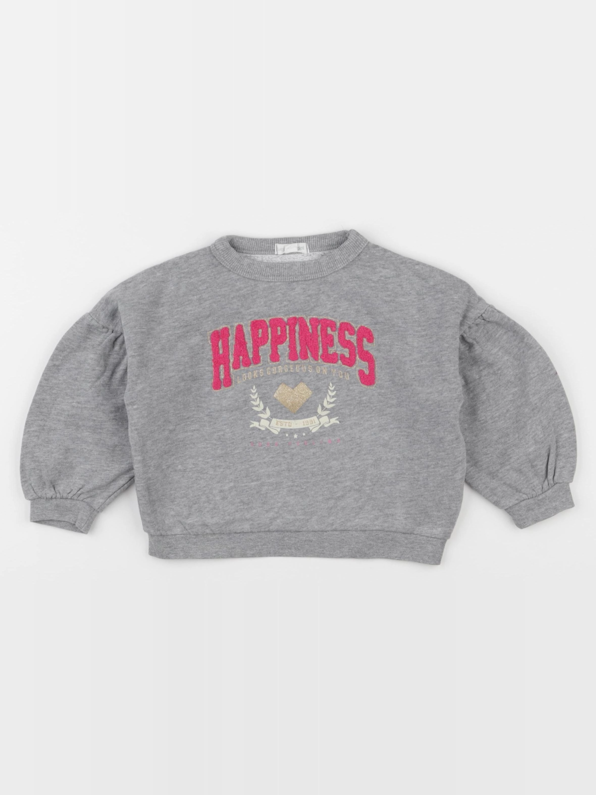 Vertbaudet - sweat gris - 3 ans