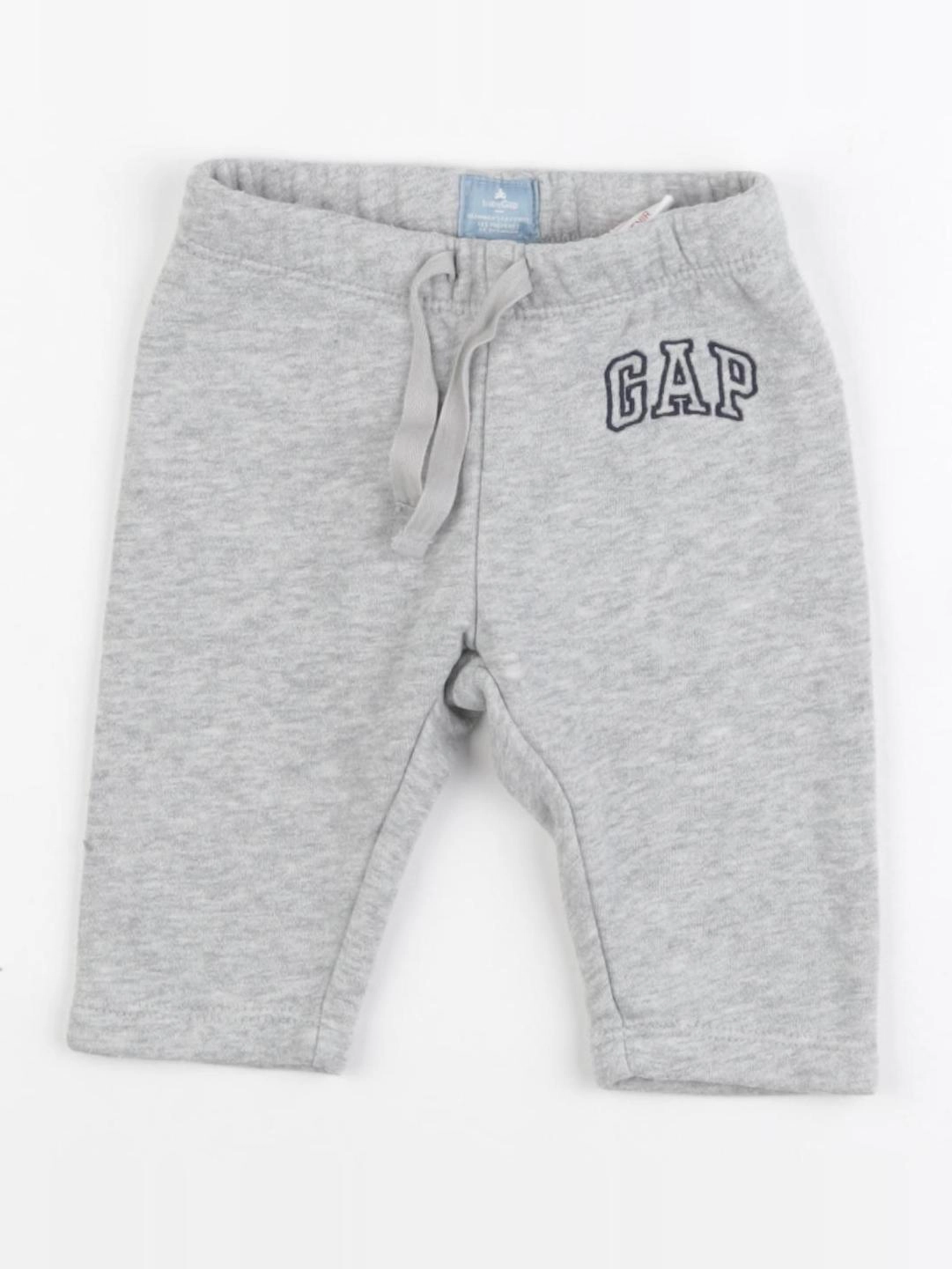 GAP - pantalon gris - 0/3 mois