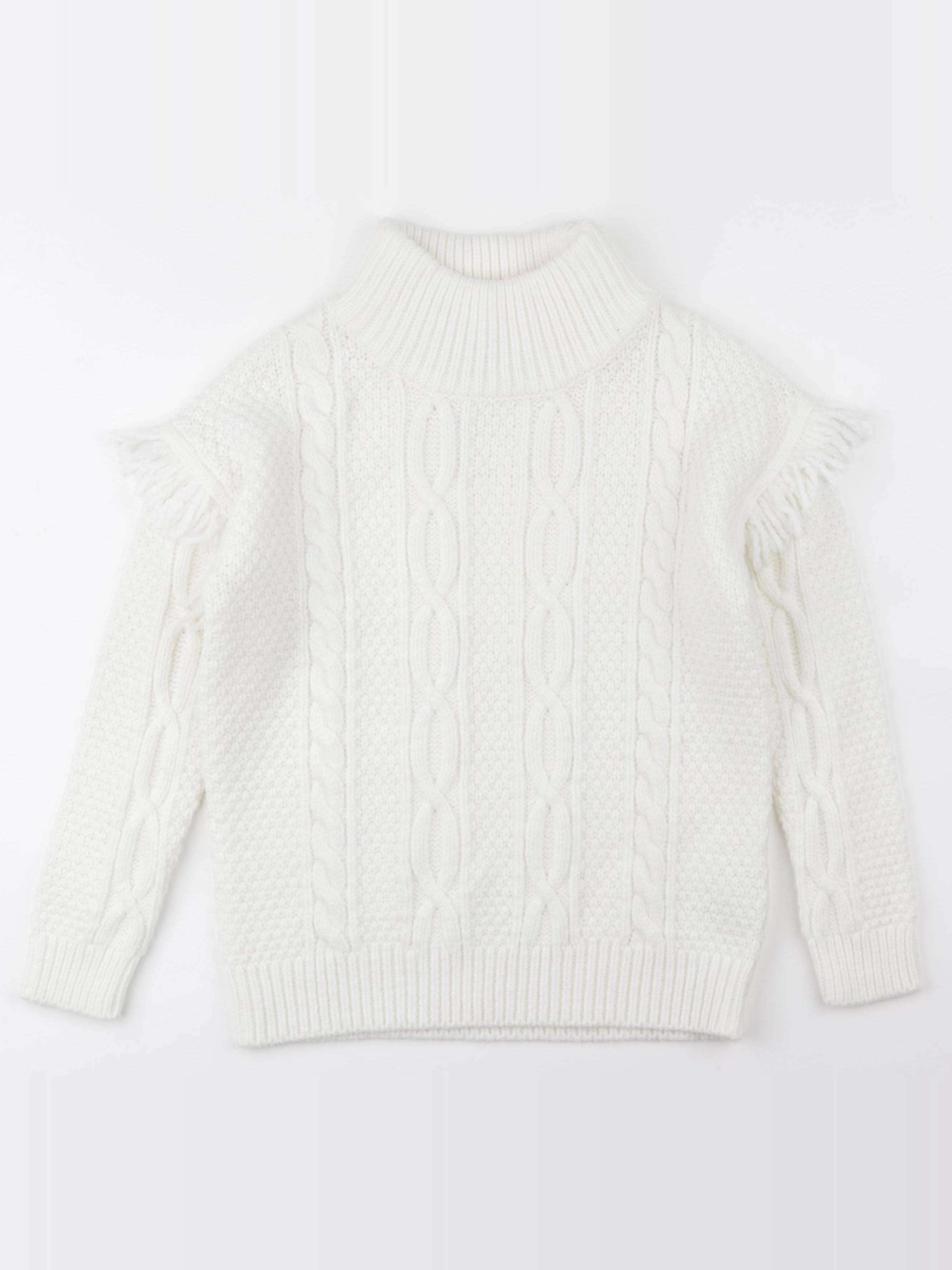 Vertbaudet - pull blanc - 10 ans