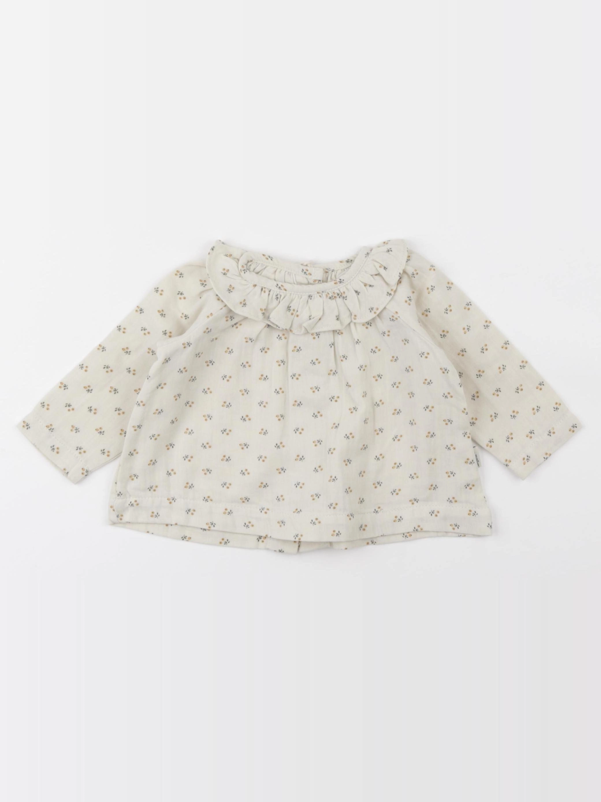 Poudre Organic - blouse beige - 1 mois