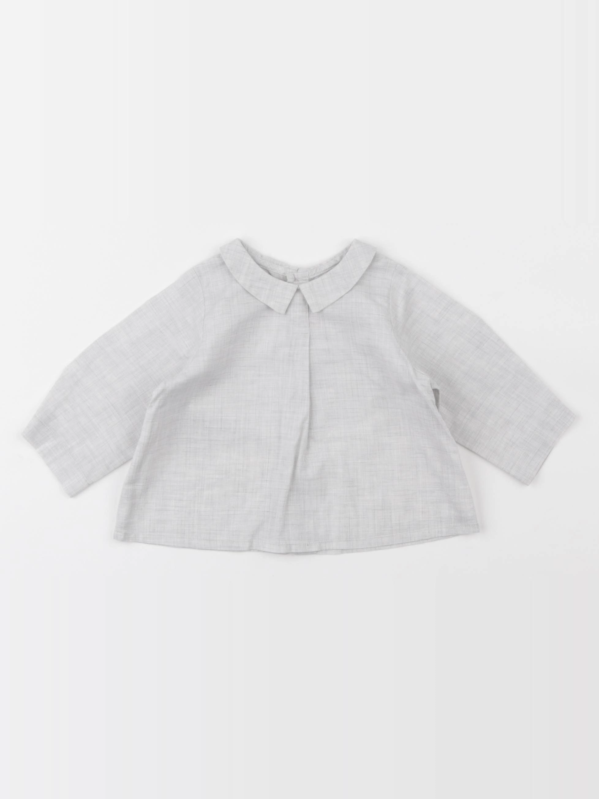 Bonpoint - blouse gris - 3 mois