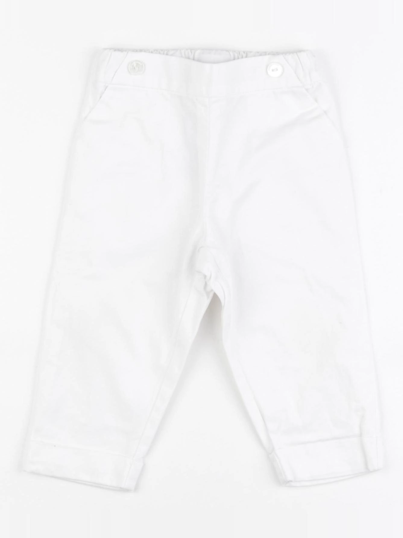 Jacadi - pantalon blanc - 12 mois