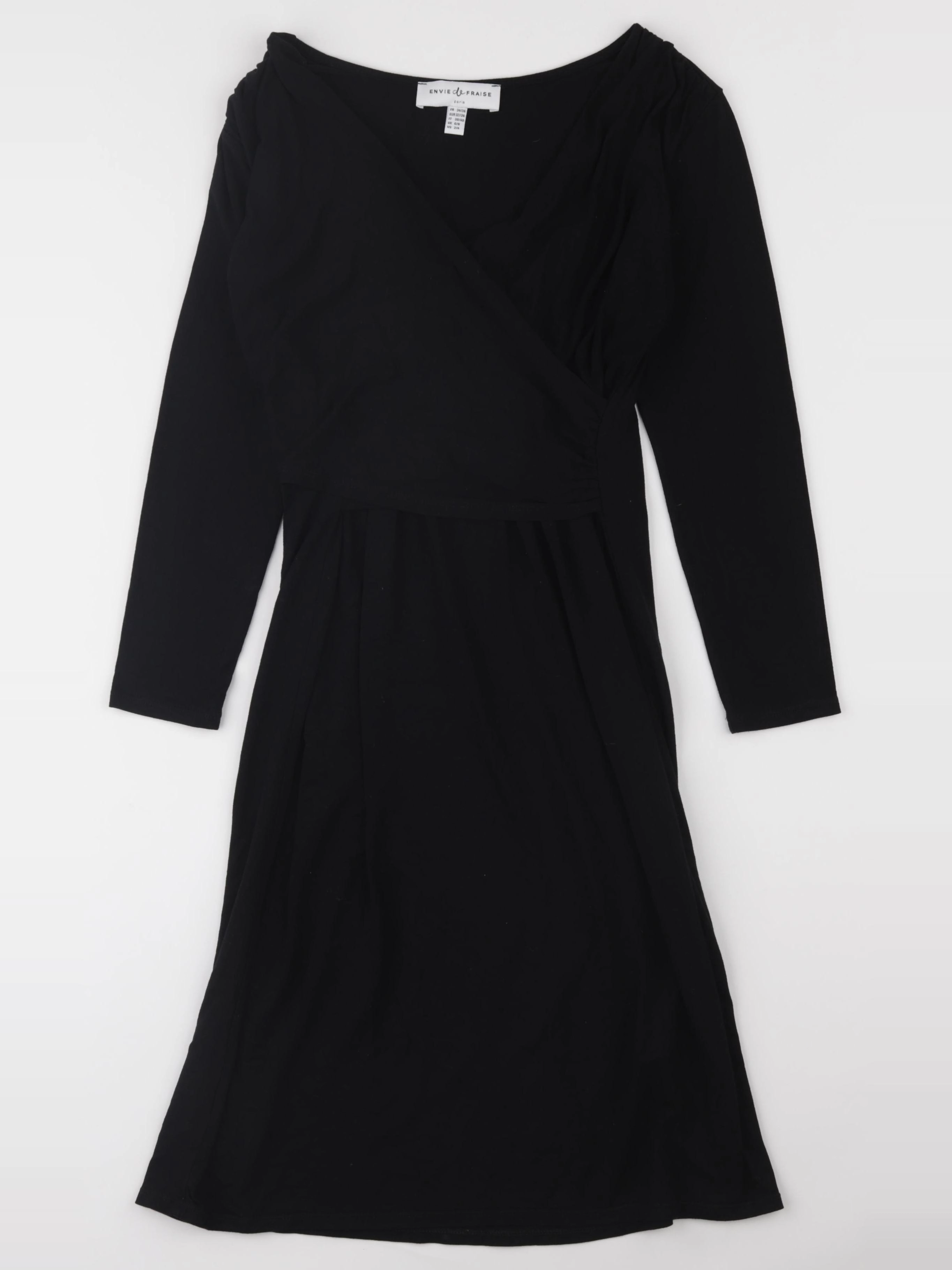 Envie de fraise - robe grossesse noir - 38