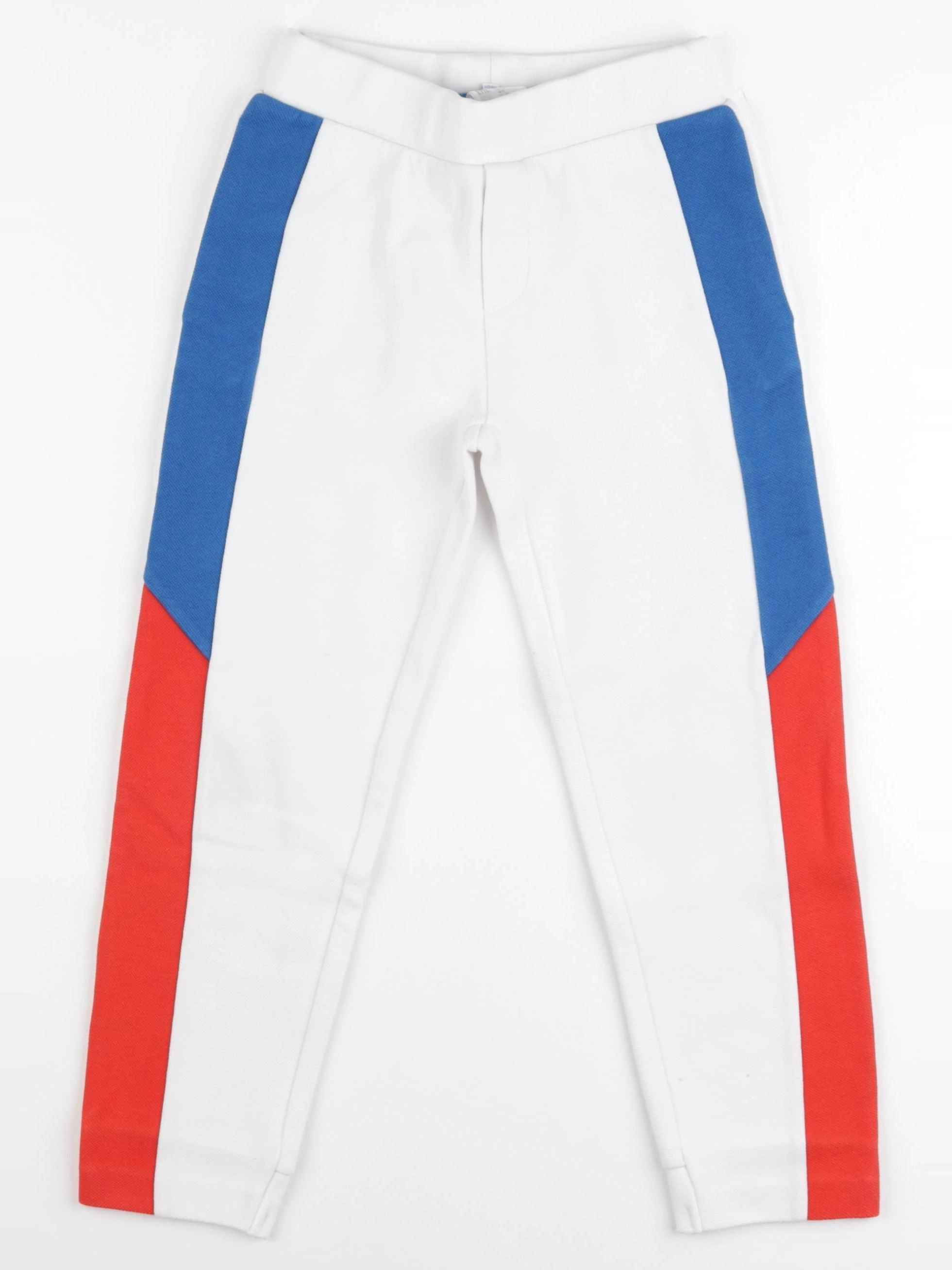 Jacadi - jogging blanc, bleu, rouge - 6 ans