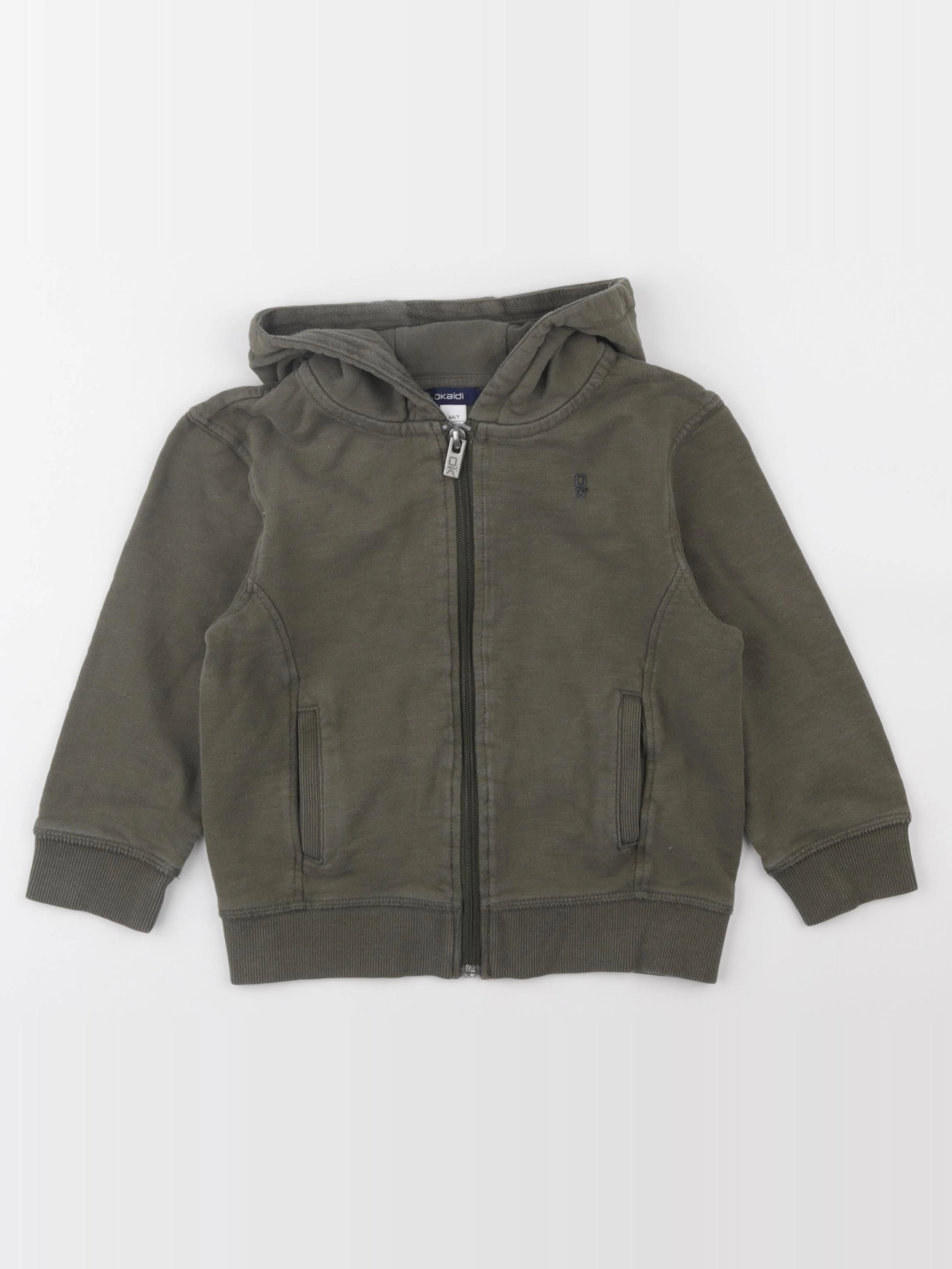 Okaidi - sweat vert - 4 ans