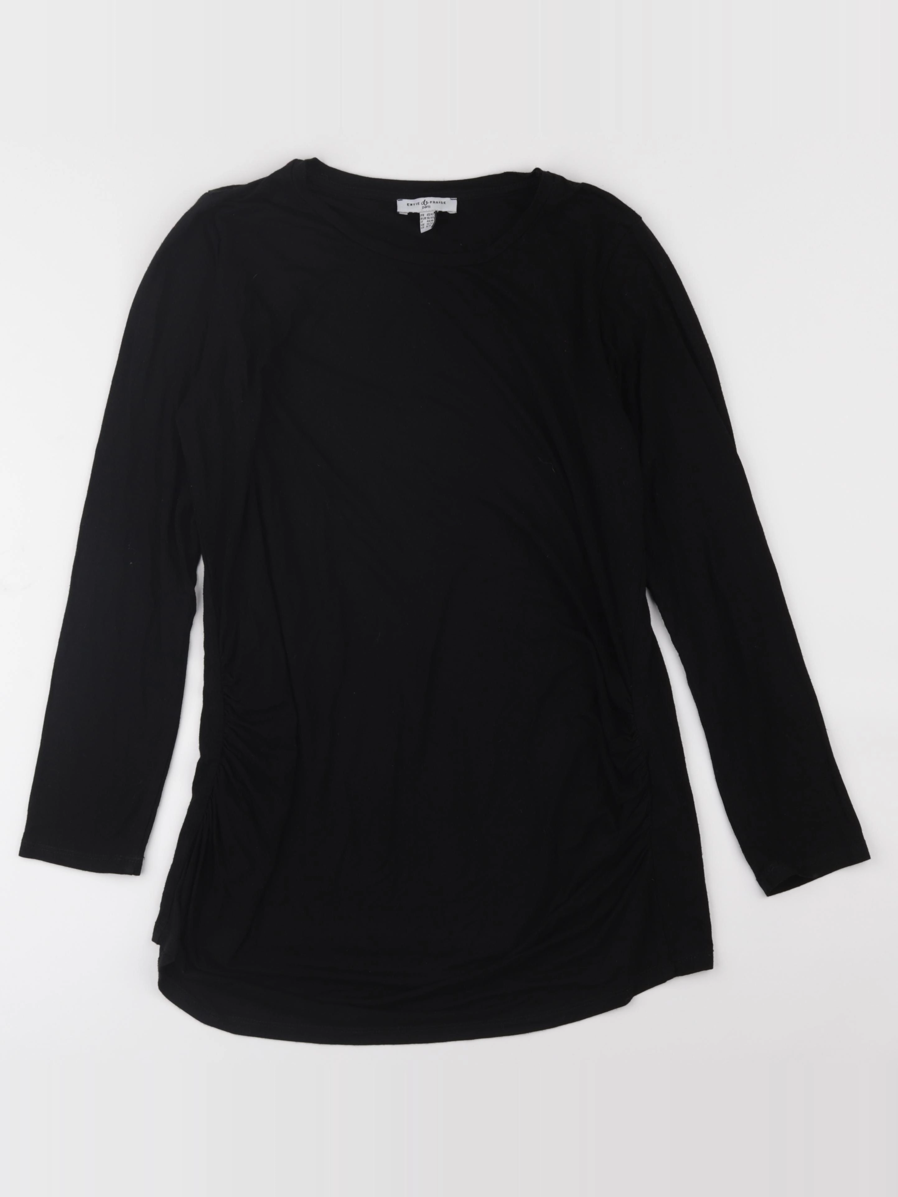 Envie de fraise - tee-shirt grossesse noir - 40 à 42